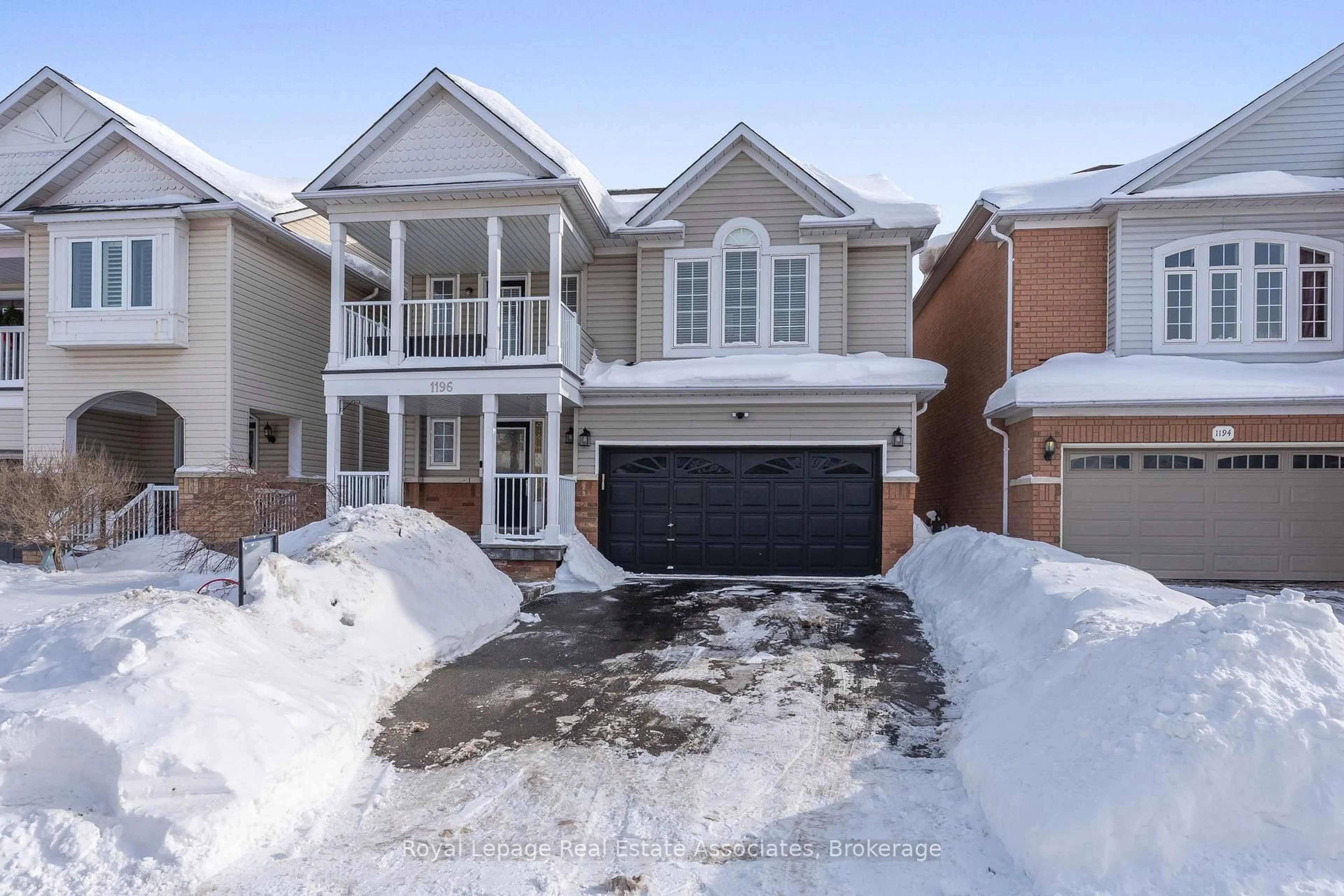 Home with brick exterior material, street for 1196 Knight Tr, Milton Ontario L9T 5R9