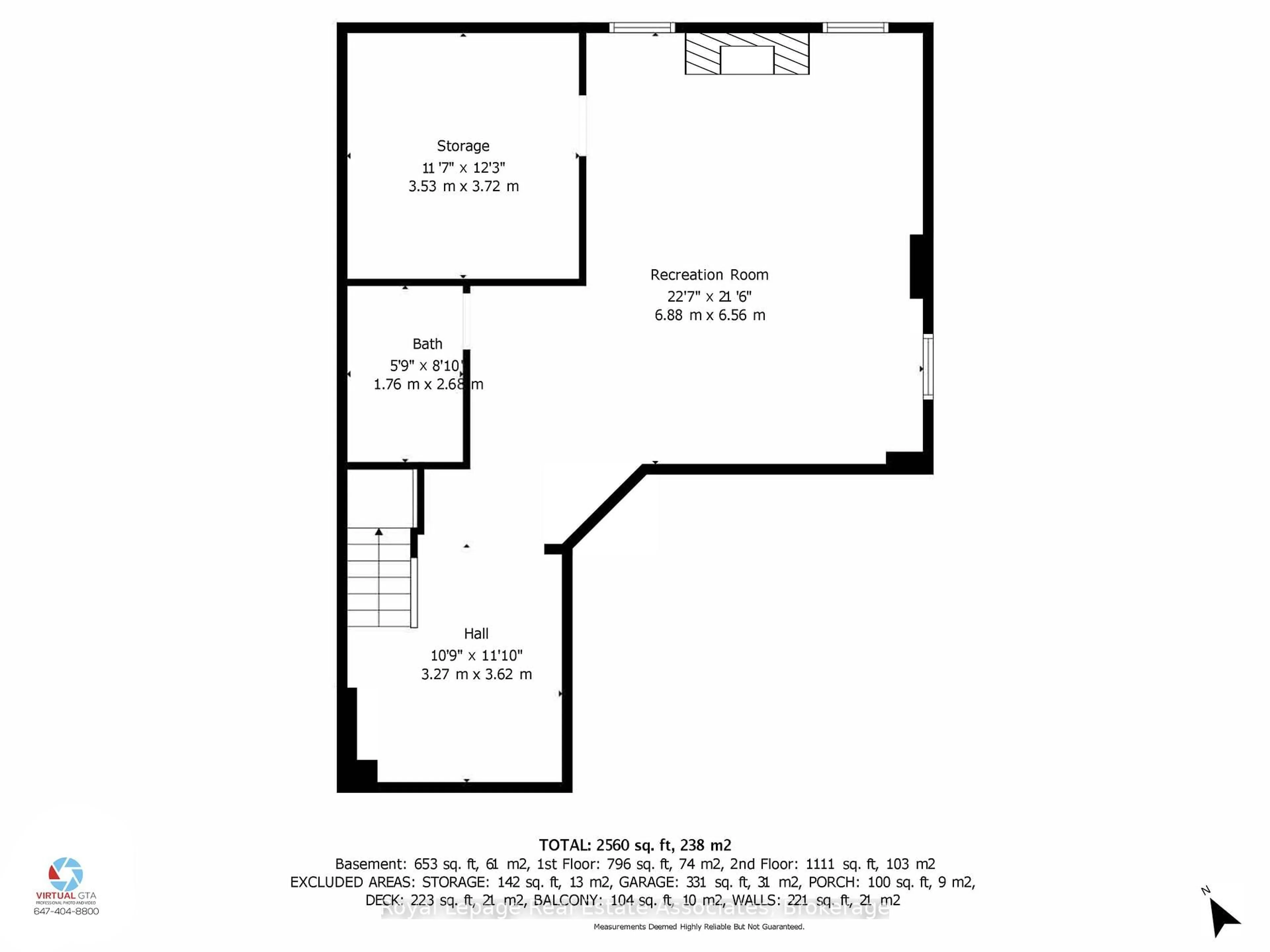 Floor plan for 1196 Knight Tr, Milton Ontario L9T 5R9
