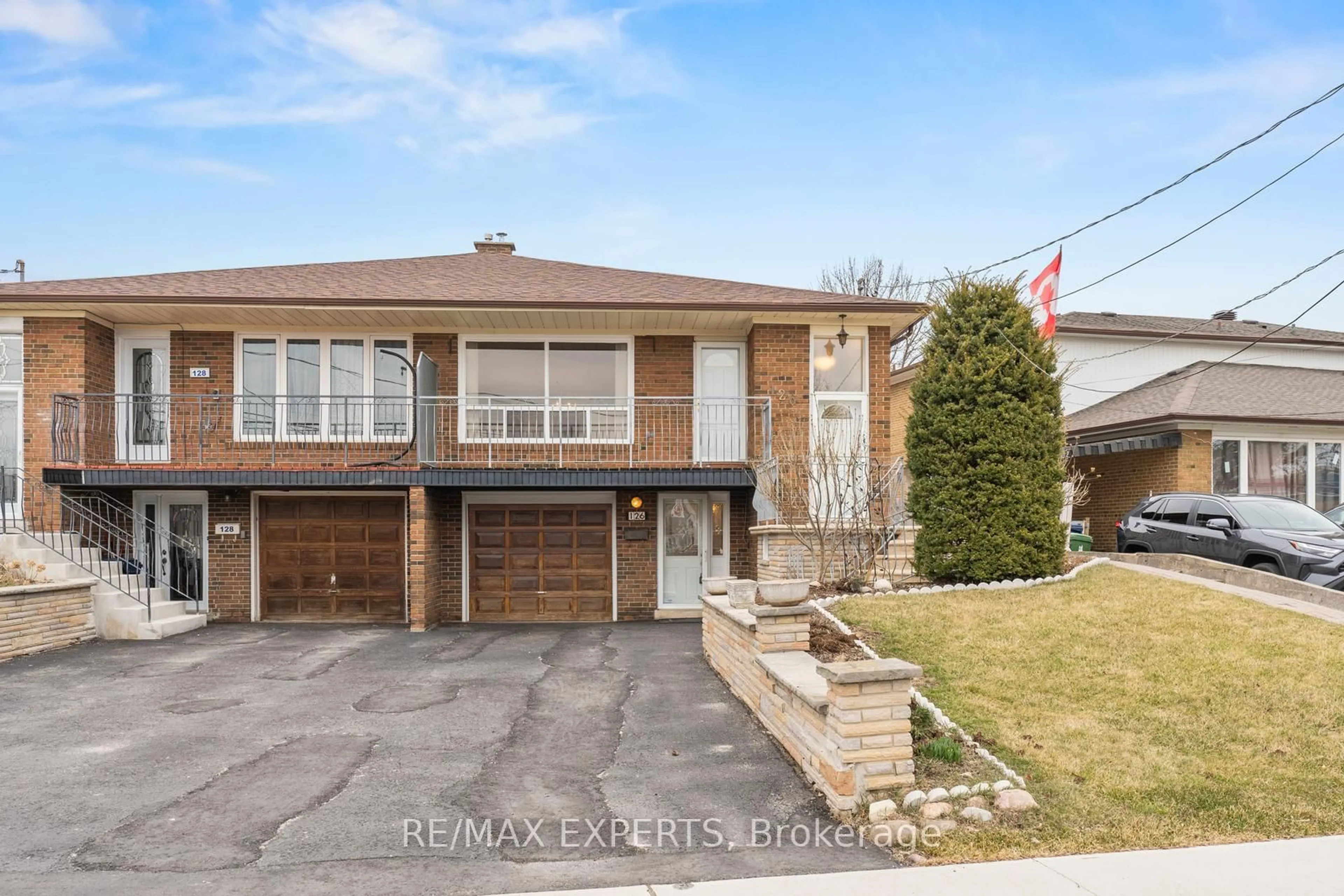 Home with brick exterior material, street for 126 Ardwick Blvd, Toronto Ontario M9M 1W2