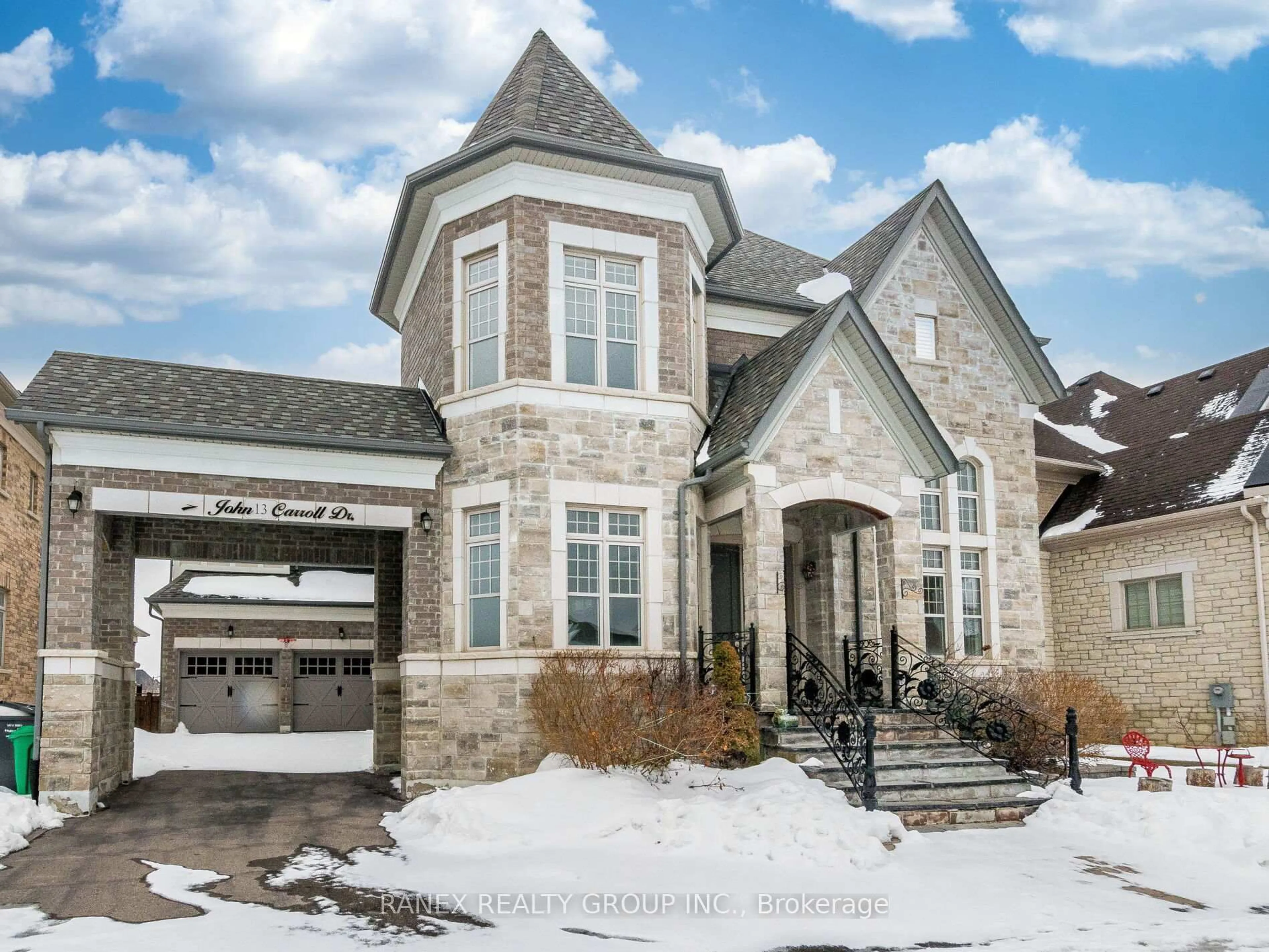 Home with brick exterior material, street for 13 John Carroll Dr, Brampton Ontario L6P 4K5