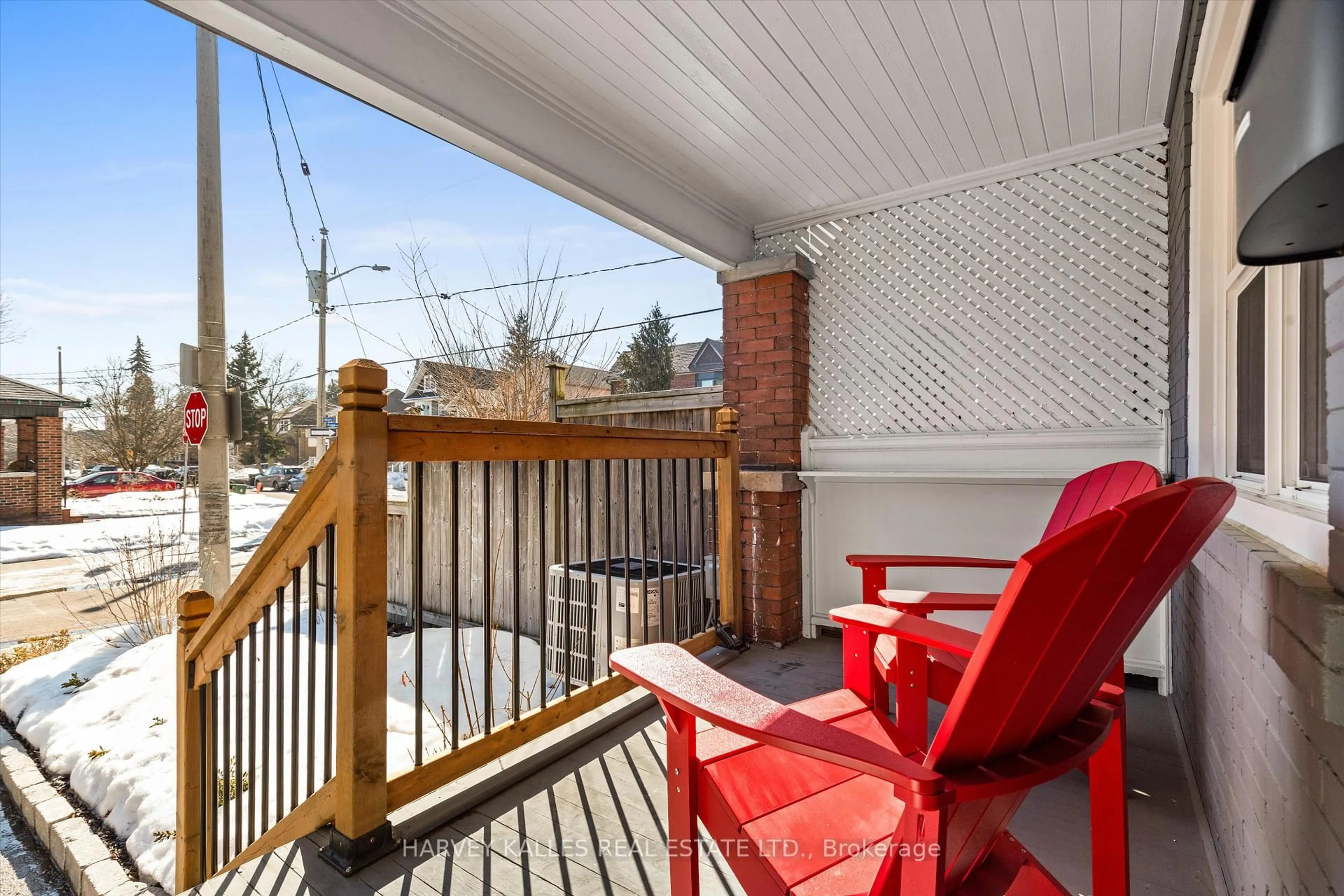 Patio, street for 18 Page Ave, Toronto Ontario M6S 2P5
