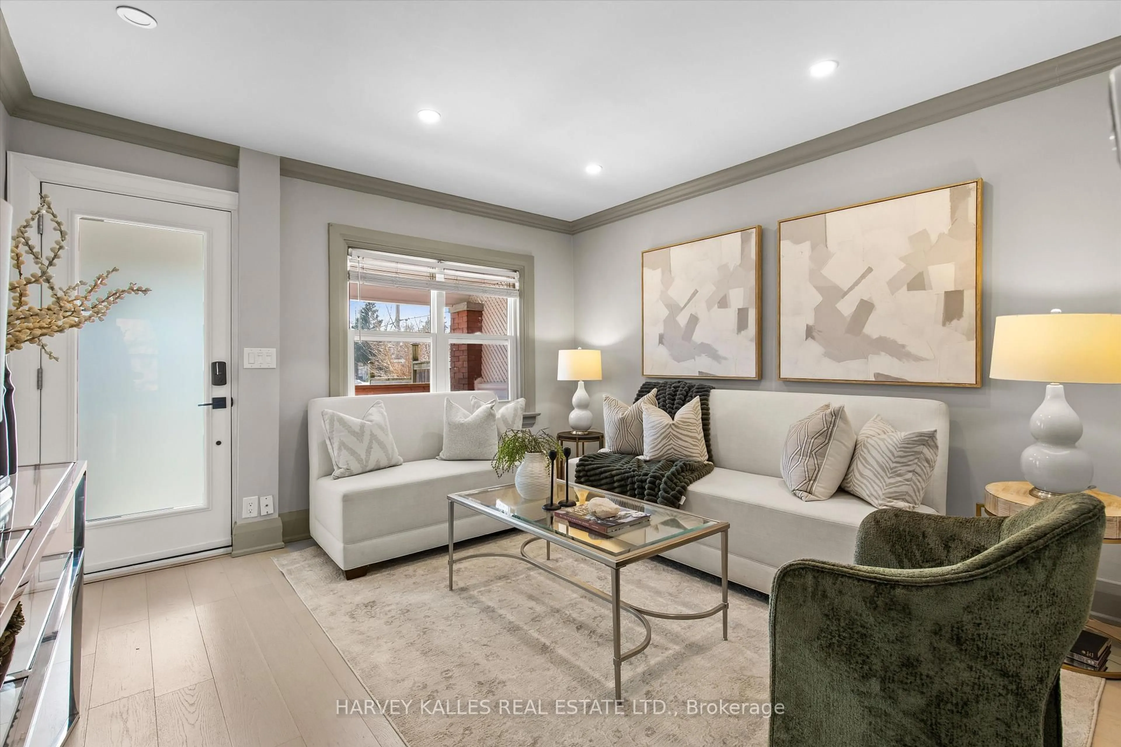 Living room with furniture, unknown for 18 Page Ave, Toronto Ontario M6S 2P5