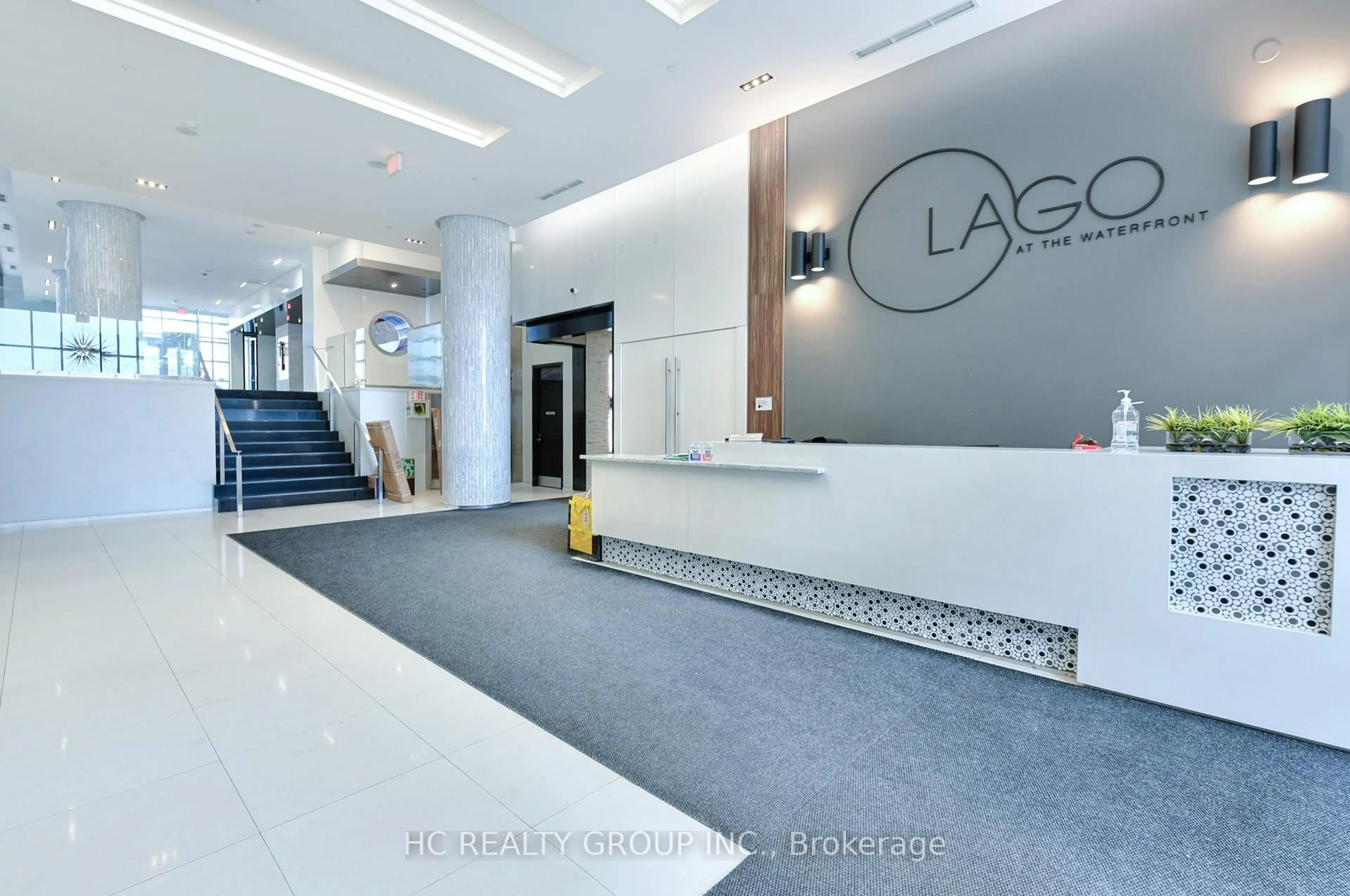 Lobby for 56 Annie Craig Dr #4007, Toronto Ontario M8V 0C5