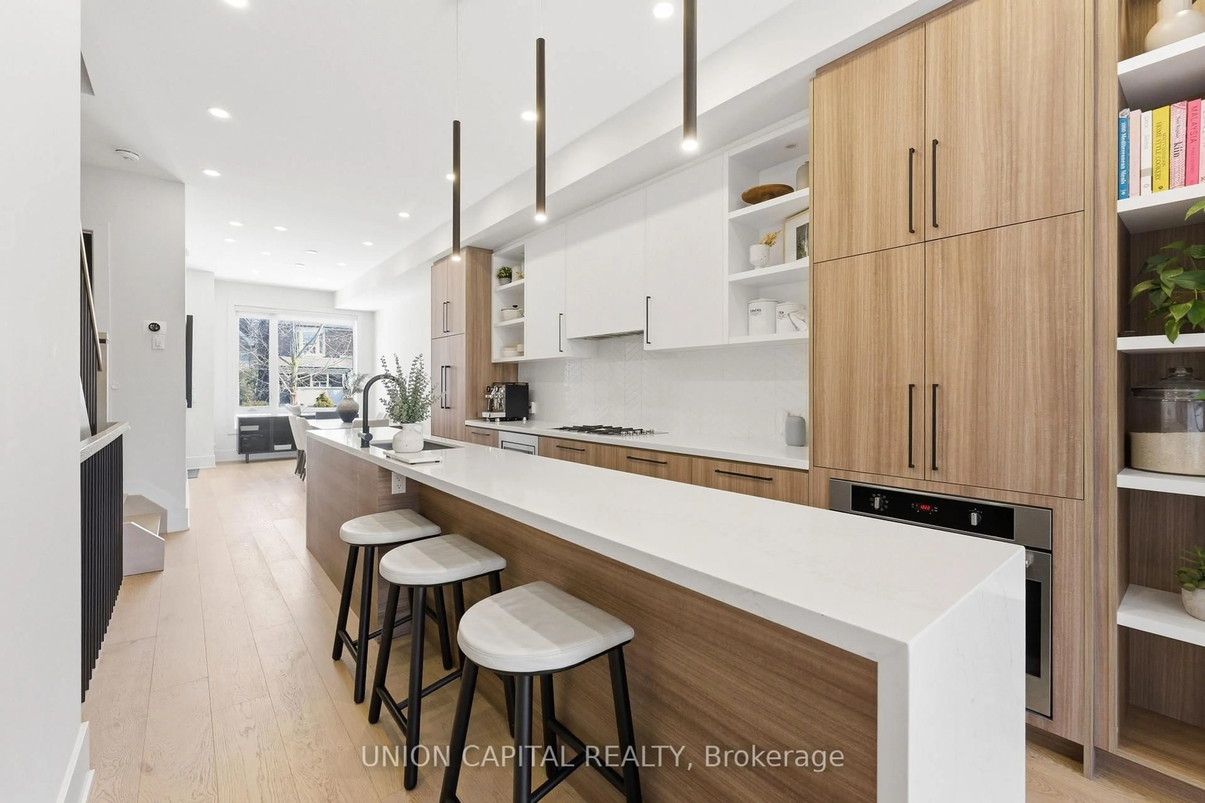 Open concept kitchen, unknown for 544B Beresford Ave, Toronto Ontario M6S 3C3