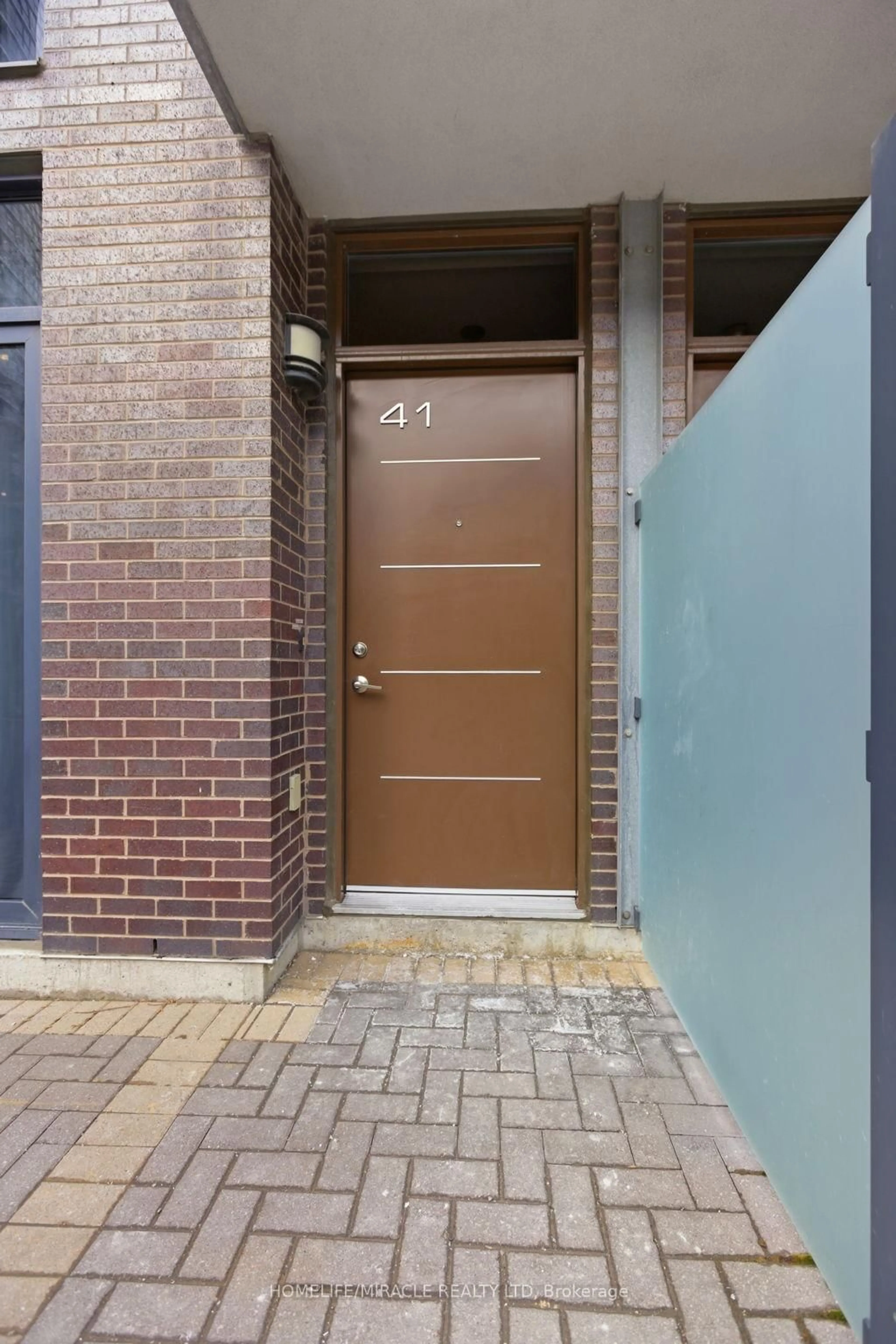 Home with brick exterior material, street for 23 Valhalla Inn Rd #41, Toronto Ontario M9B 0B3