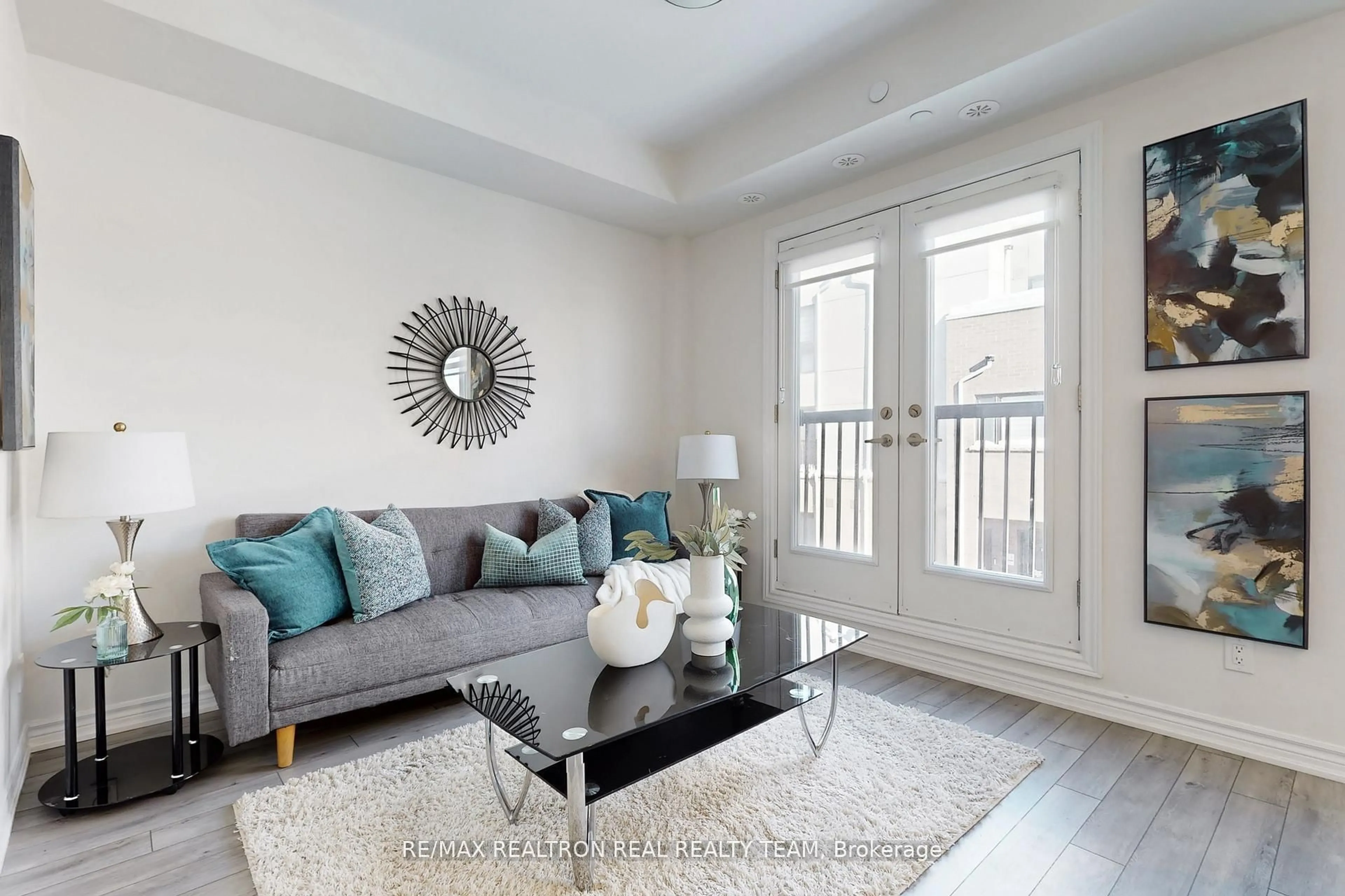 Living room with furniture, unknown for 349 Wheat Boom Dr #338, Oakville Ontario L6H 7X5