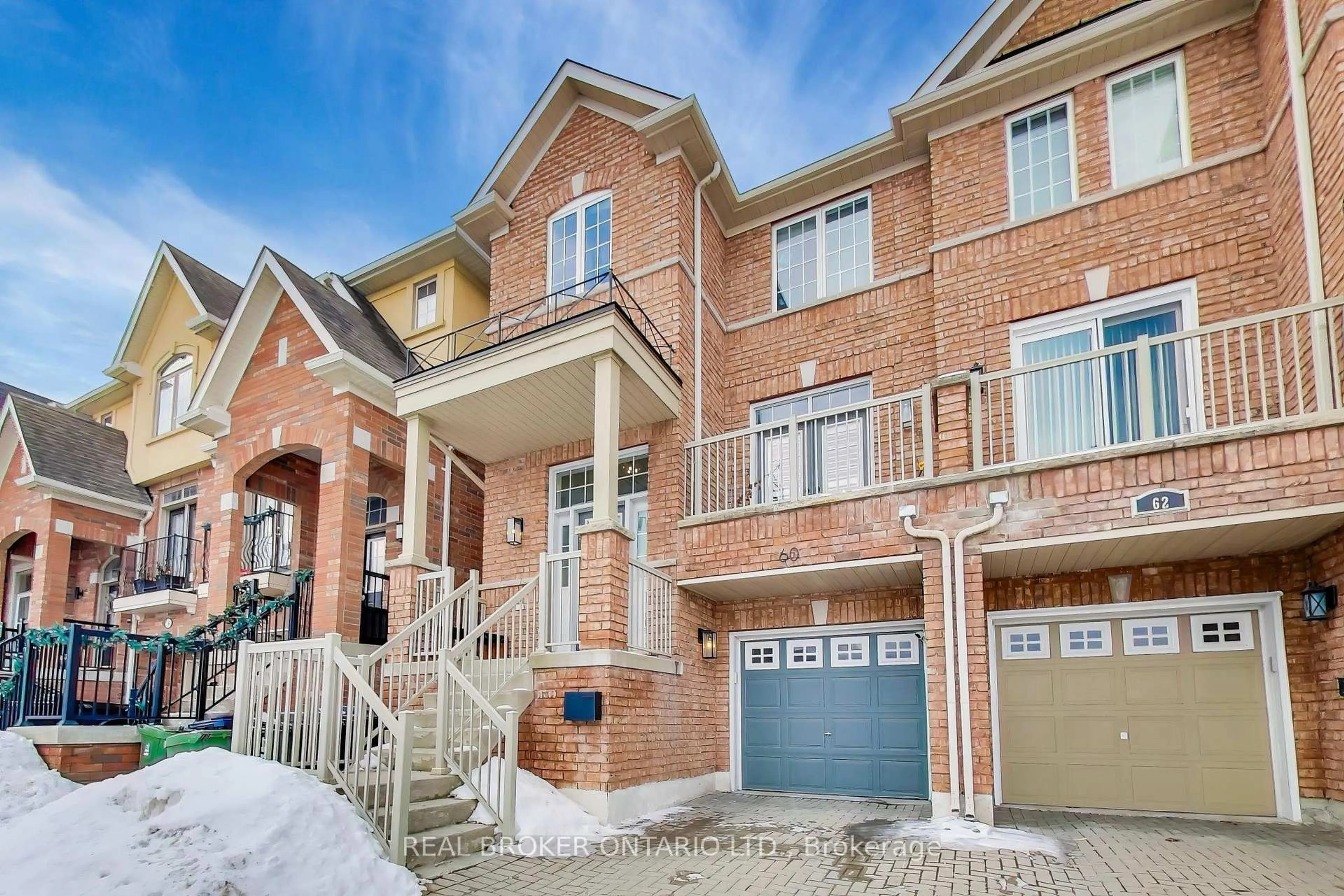 Home with brick exterior material, street for 60 Mary Chapman Blvd, Toronto Ontario M9M 0B2