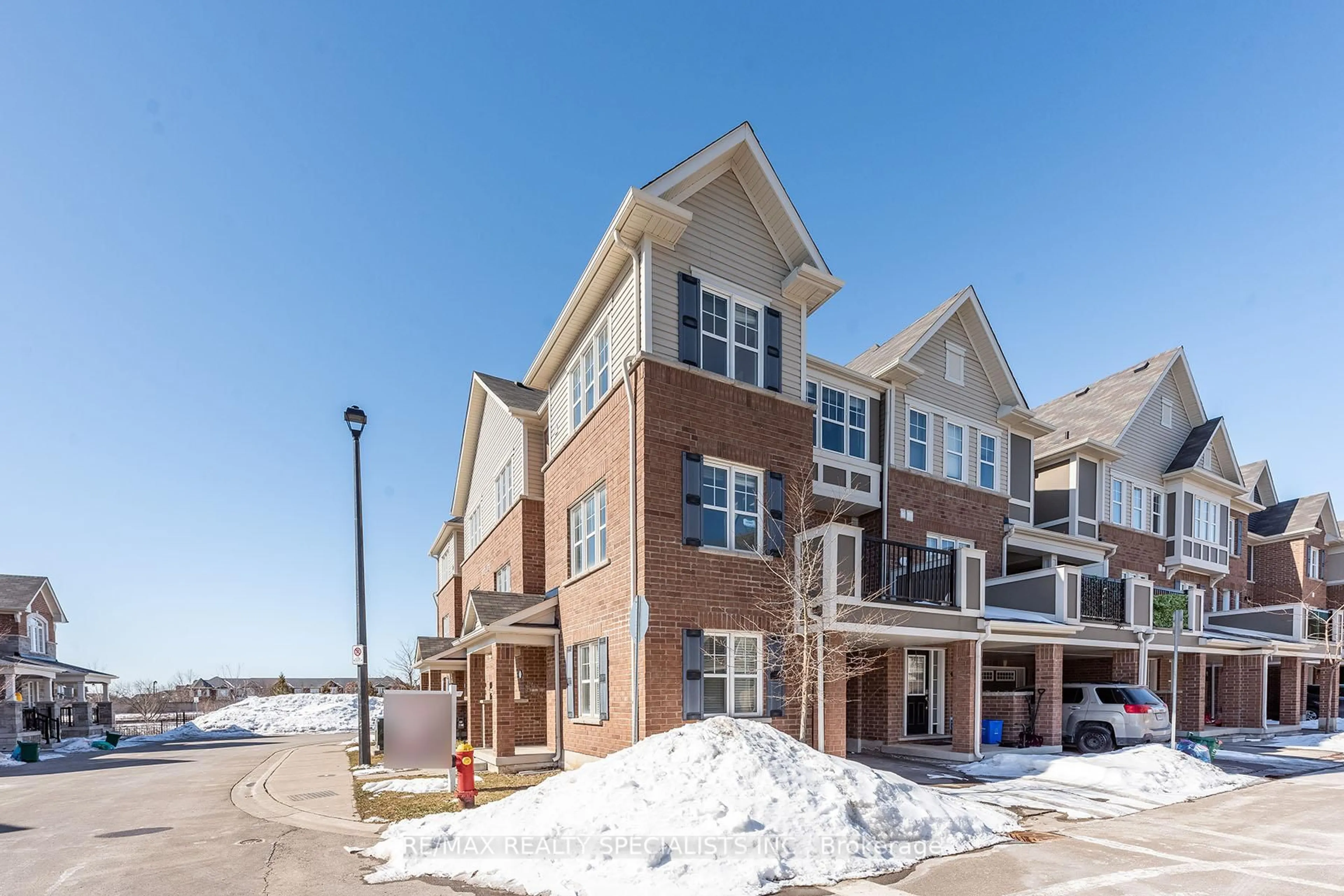 Home with brick exterior material, street for 1000 Asleton Blvd #51, Milton Ontario L9T 9L6