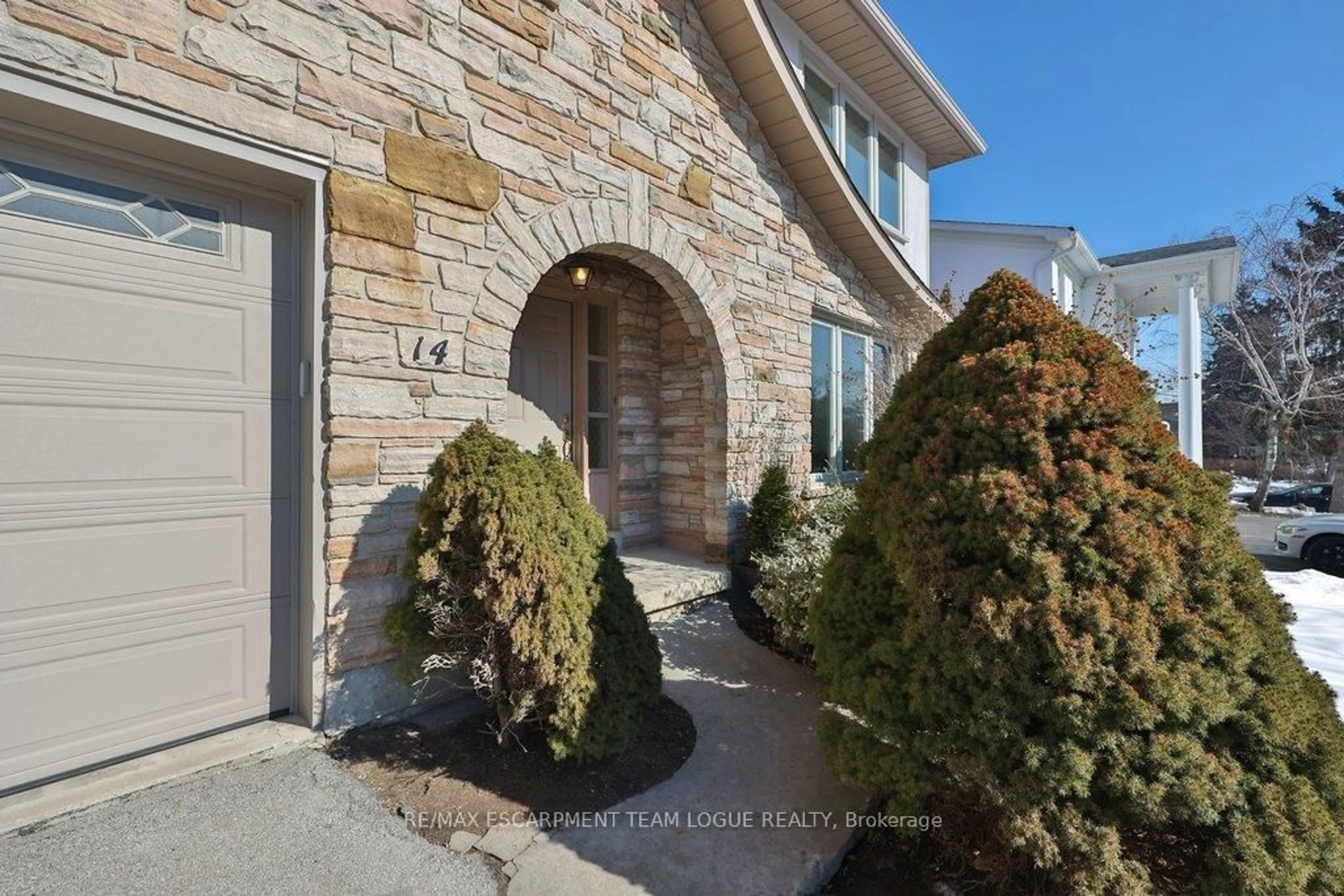 Home with brick exterior material, street for 14 Poplar Heights Dr, Toronto Ontario M9A 5A2
