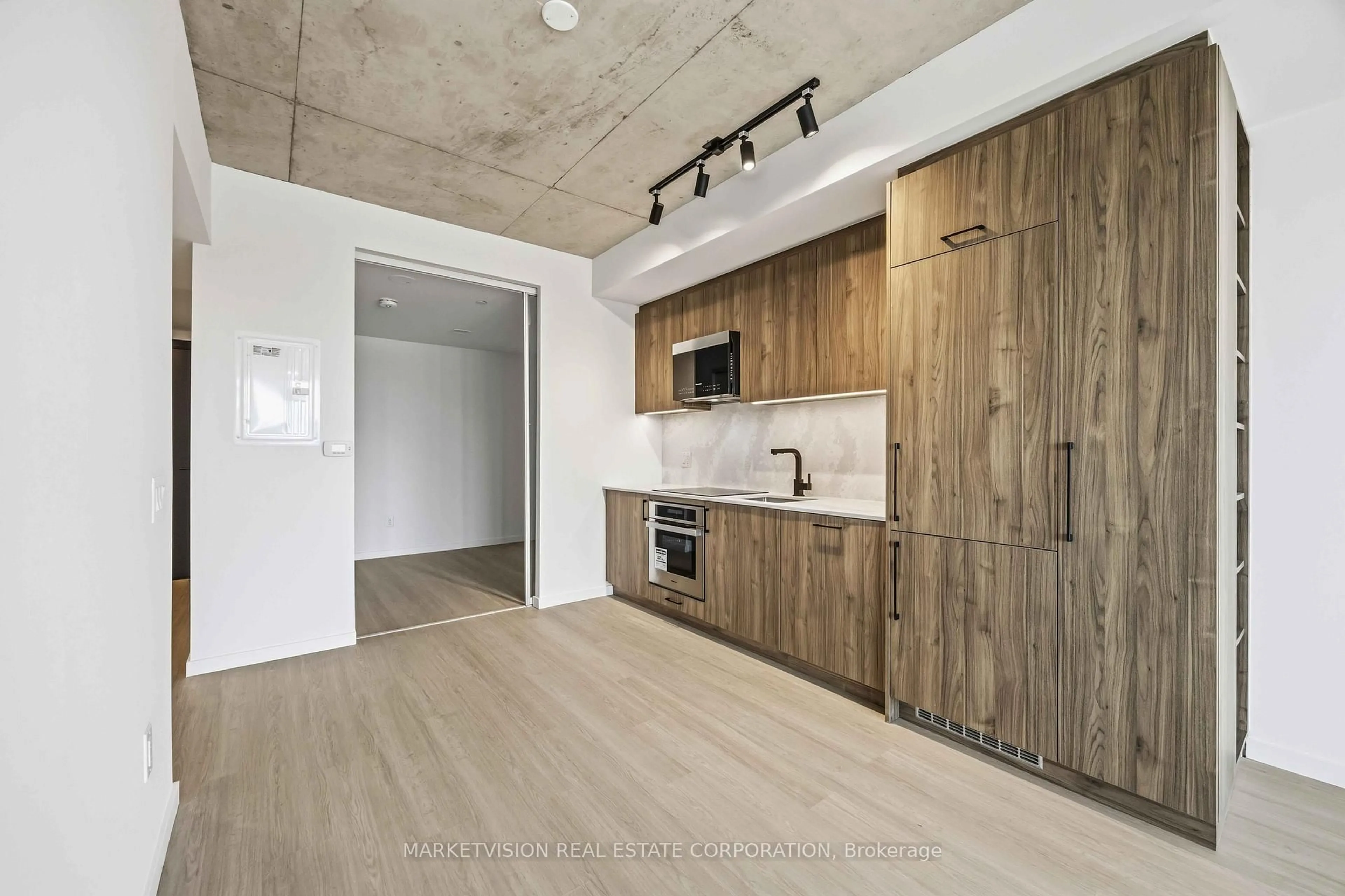 Open concept kitchen, unknown for 689 The Queensway #310, Toronto Ontario M8Y 1L1