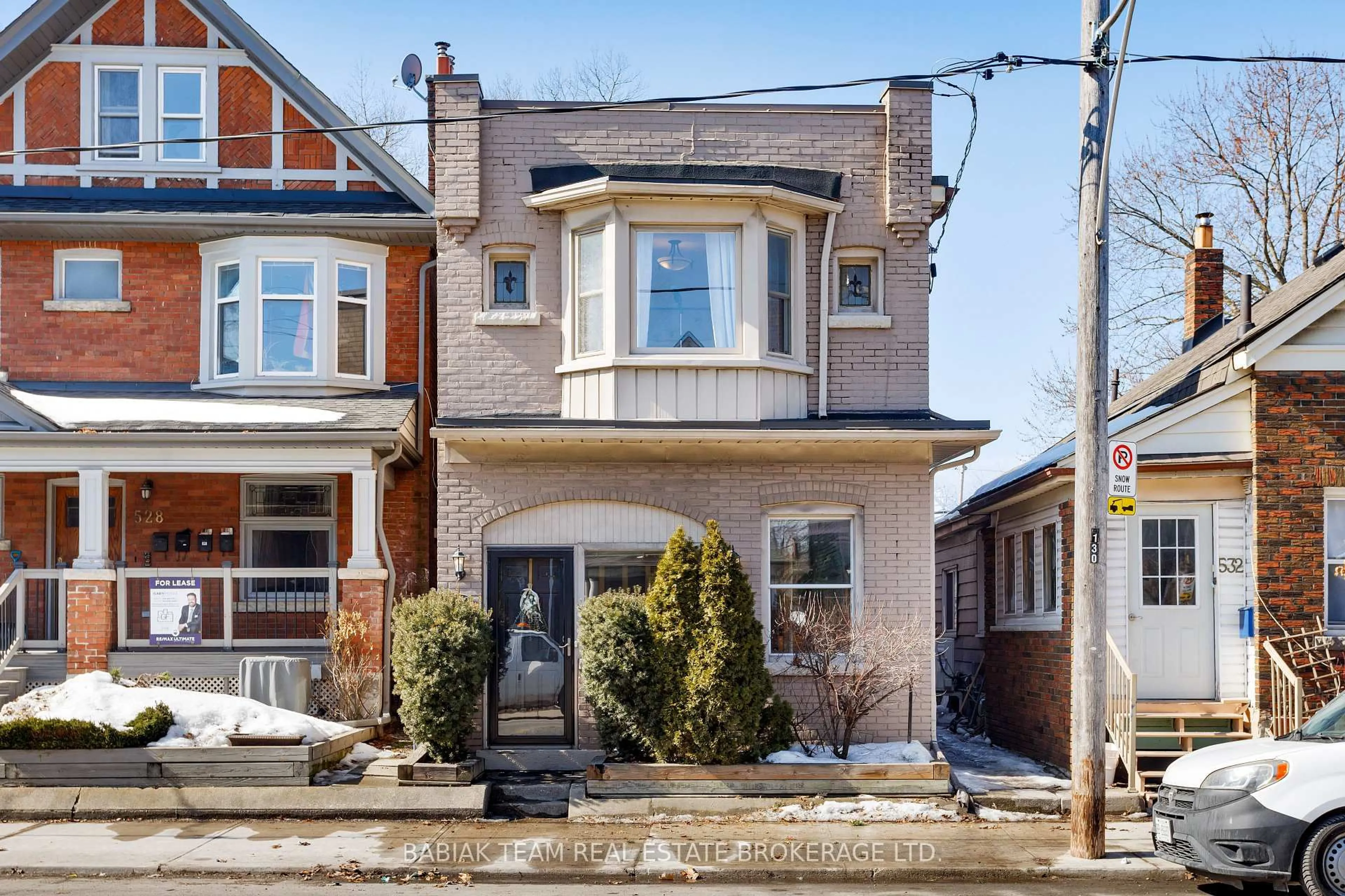 Home with brick exterior material, street for 530 Runnymede Rd, Toronto Ontario M6S 2Z7