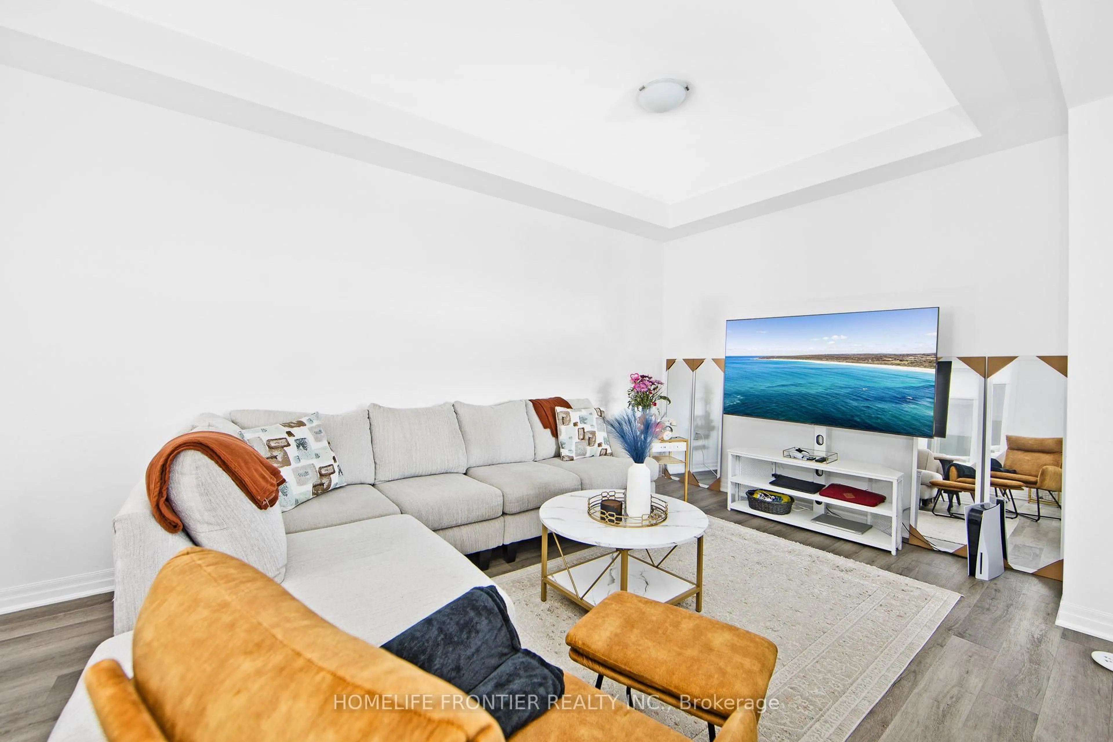 Living room with furniture, unknown for 1891 Thames Circ, Milton Ontario L9E 1Y9