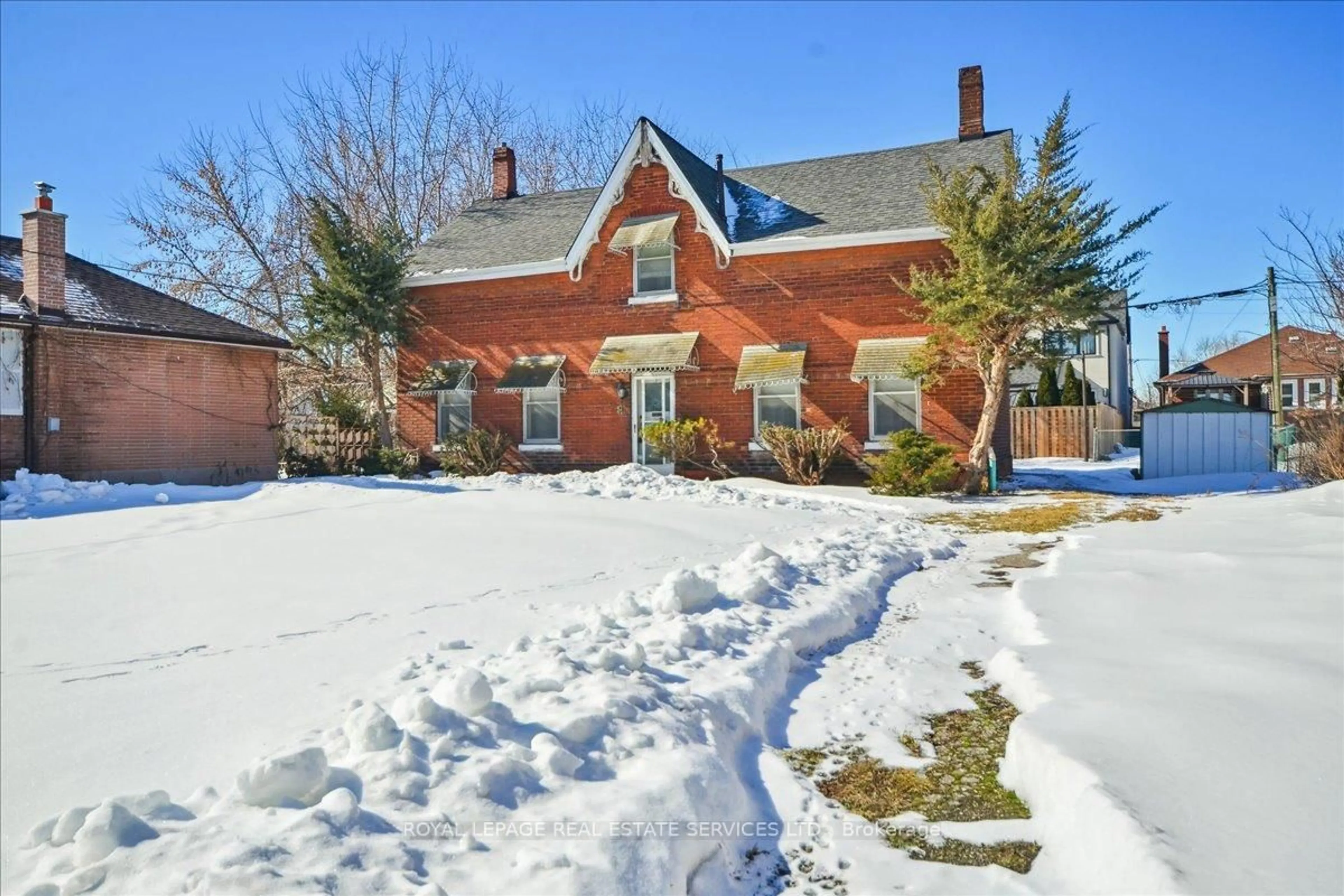 Home with brick exterior material, street for 8 Arnold Ave, Toronto Ontario M6N 4M9