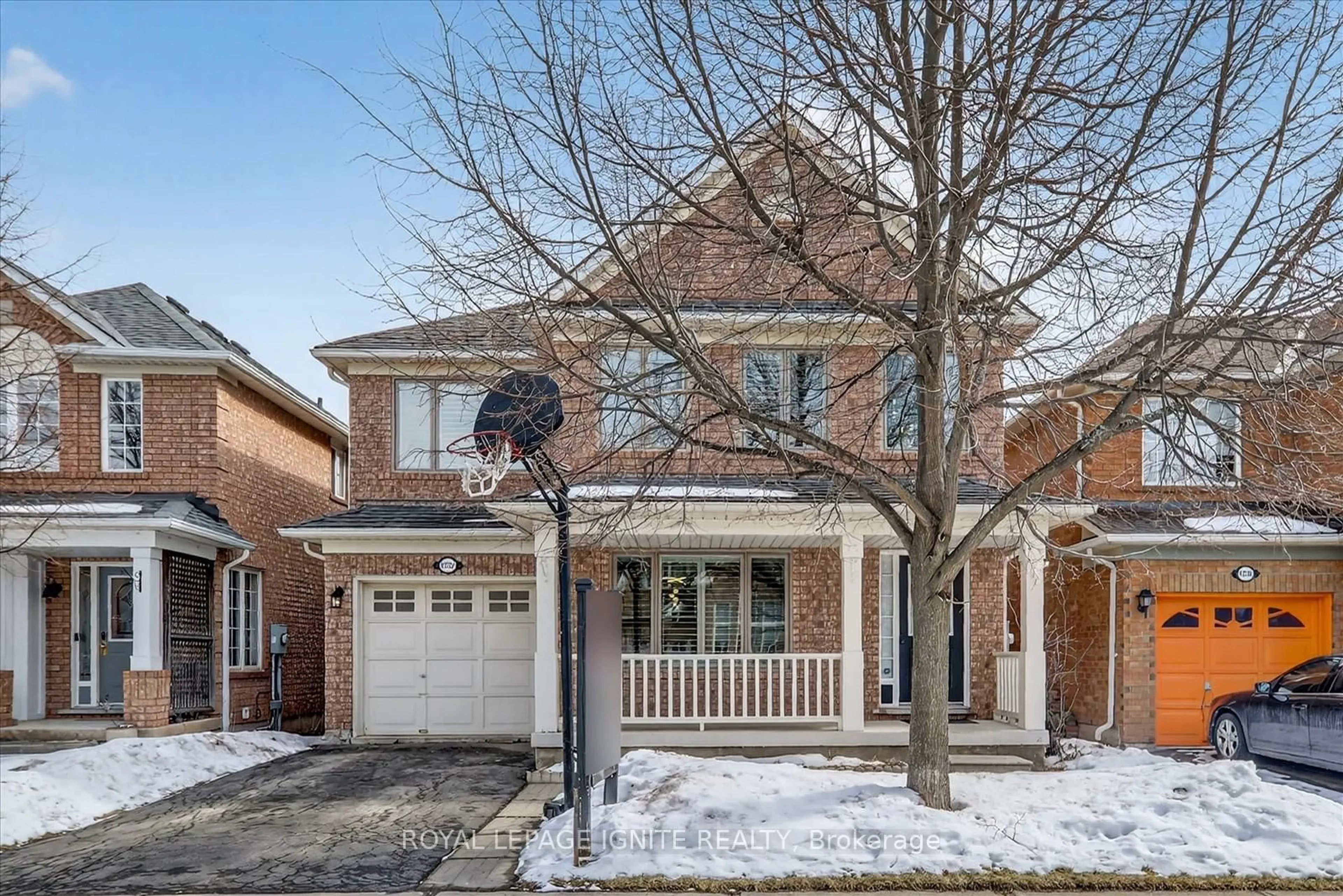 Home with brick exterior material, street for 1332 Sagewood Cres, Oakville Ontario L6M 4A4