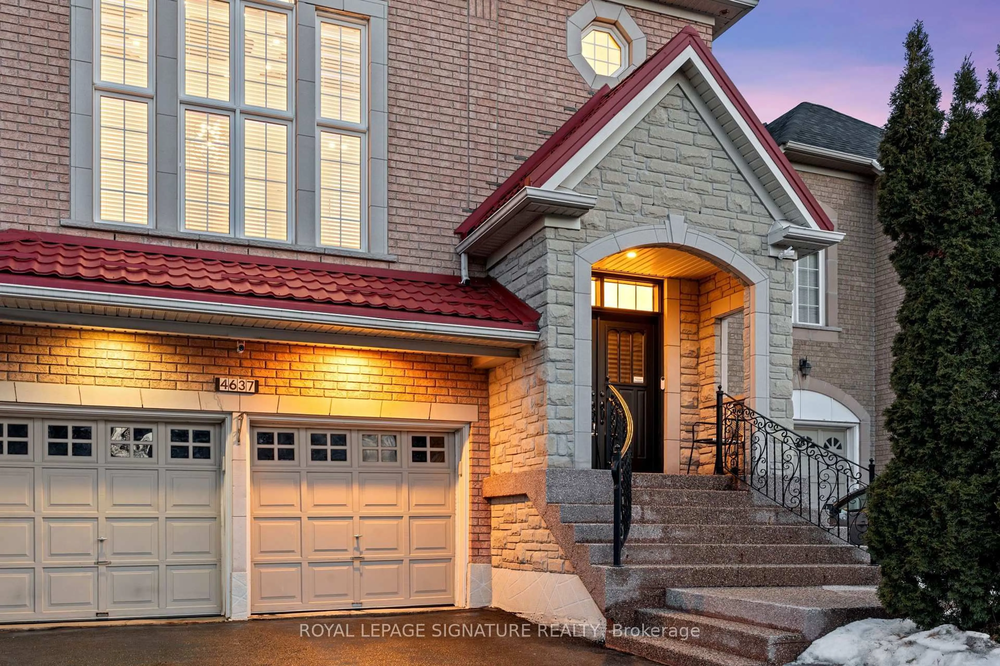 Home with brick exterior material, street for 4637 James Austin Dr, Mississauga Ontario L4Z 4H2