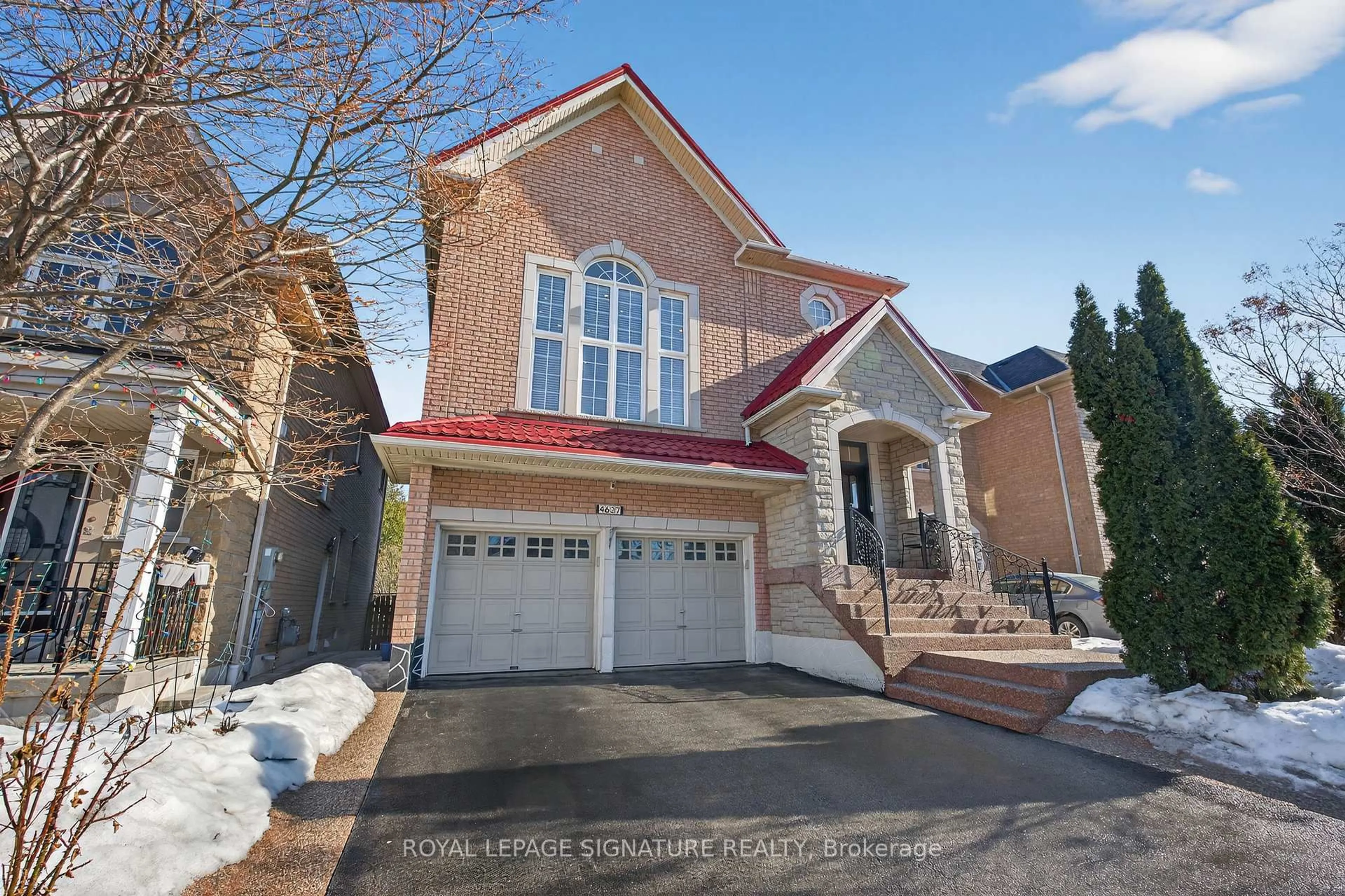 Home with brick exterior material, street for 4637 James Austin Dr, Mississauga Ontario L4Z 4H2