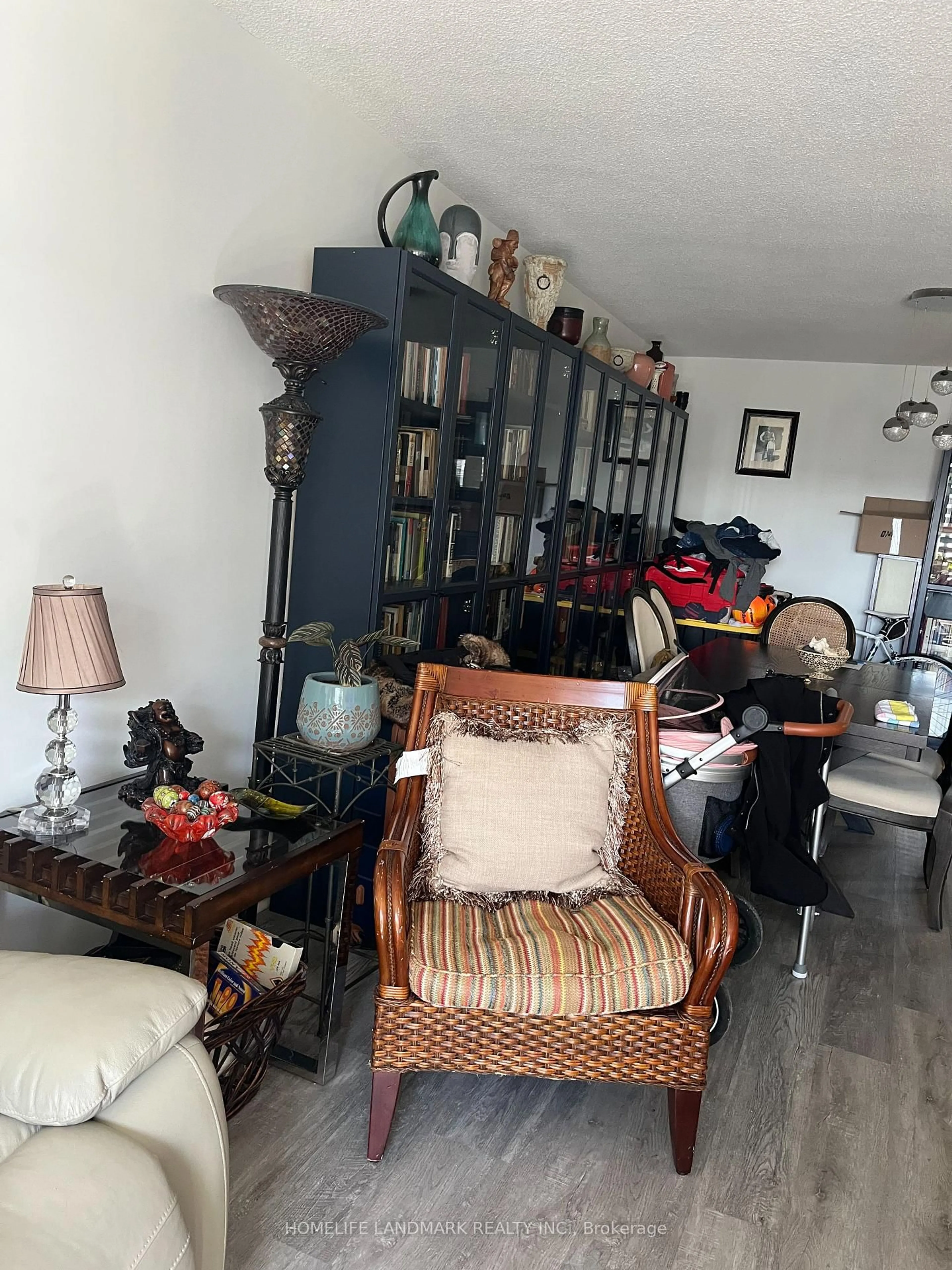 Living room with furniture, unknown for 812 Burnhamthorpe Rd #1409, Toronto Ontario M9C 4W1