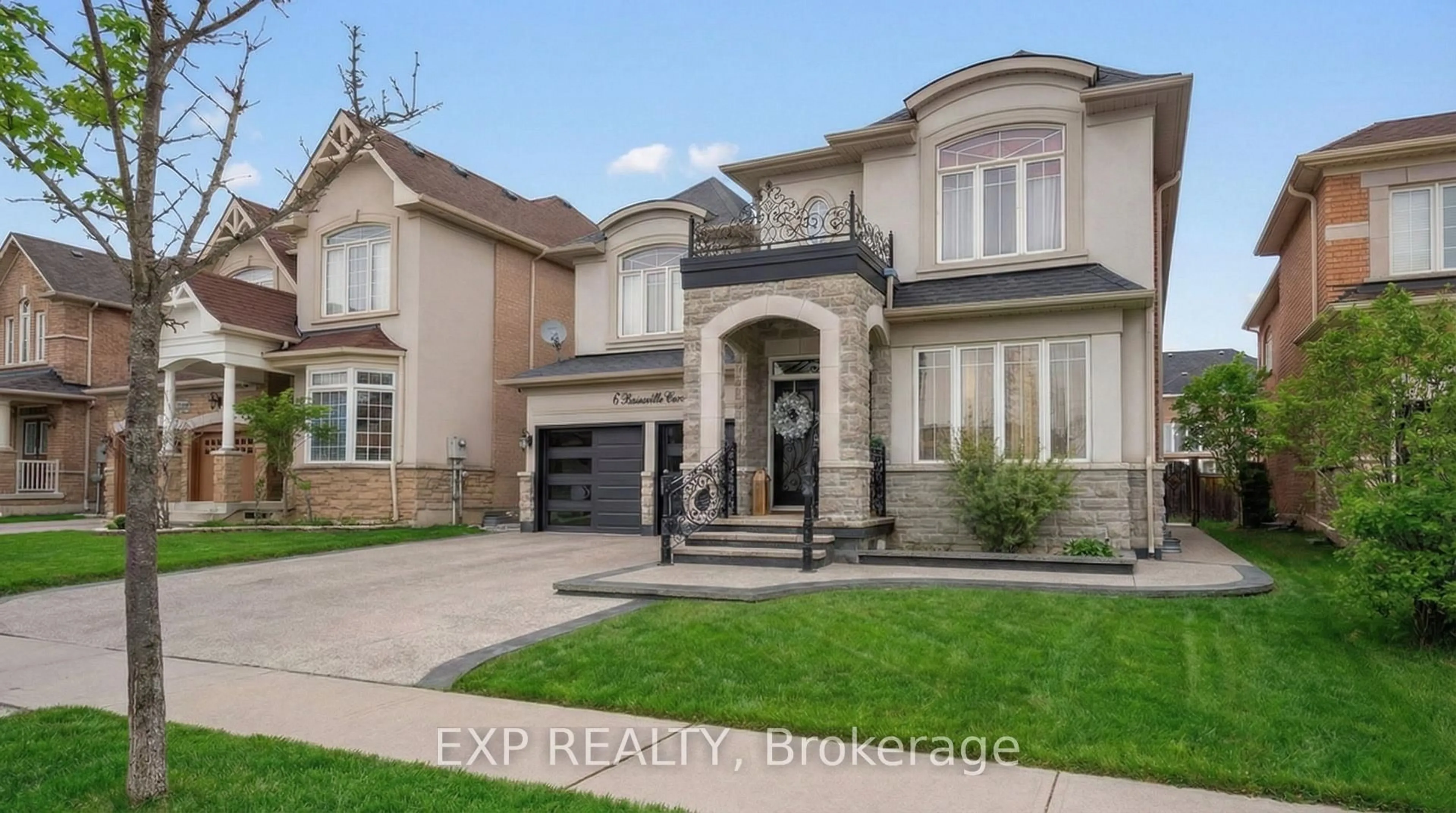 Home with brick exterior material, street for 6 Bainsville Circ, Brampton Ontario L6P 3A5