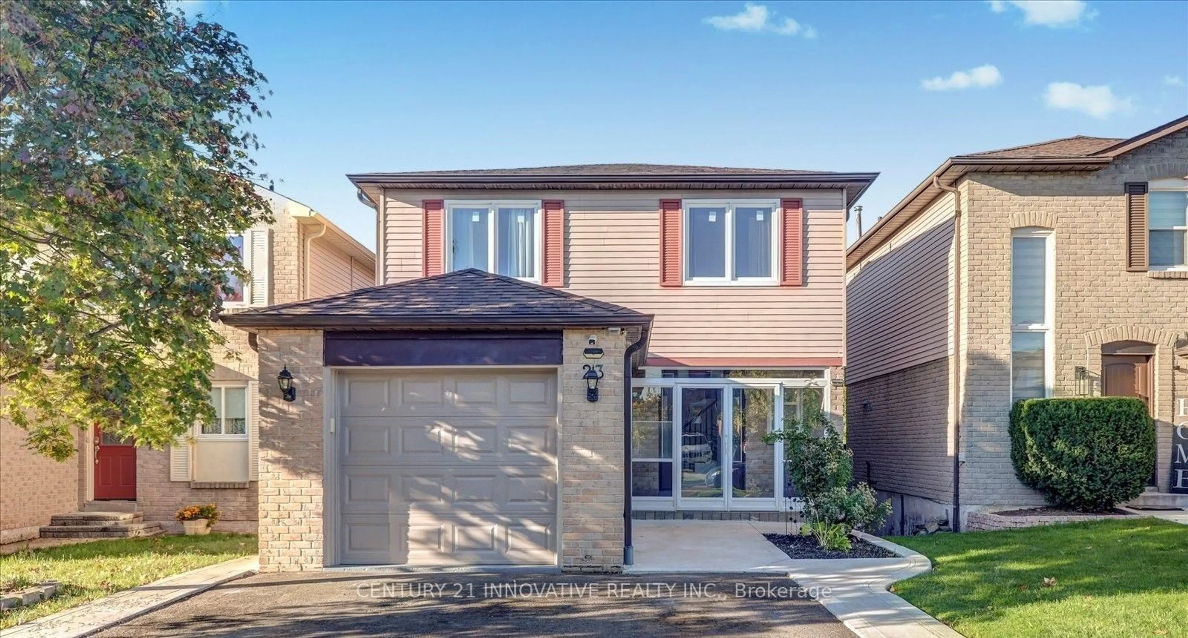 Home with brick exterior material, street for 23 Northgate Blvd, Brampton Ontario L6S 4G6