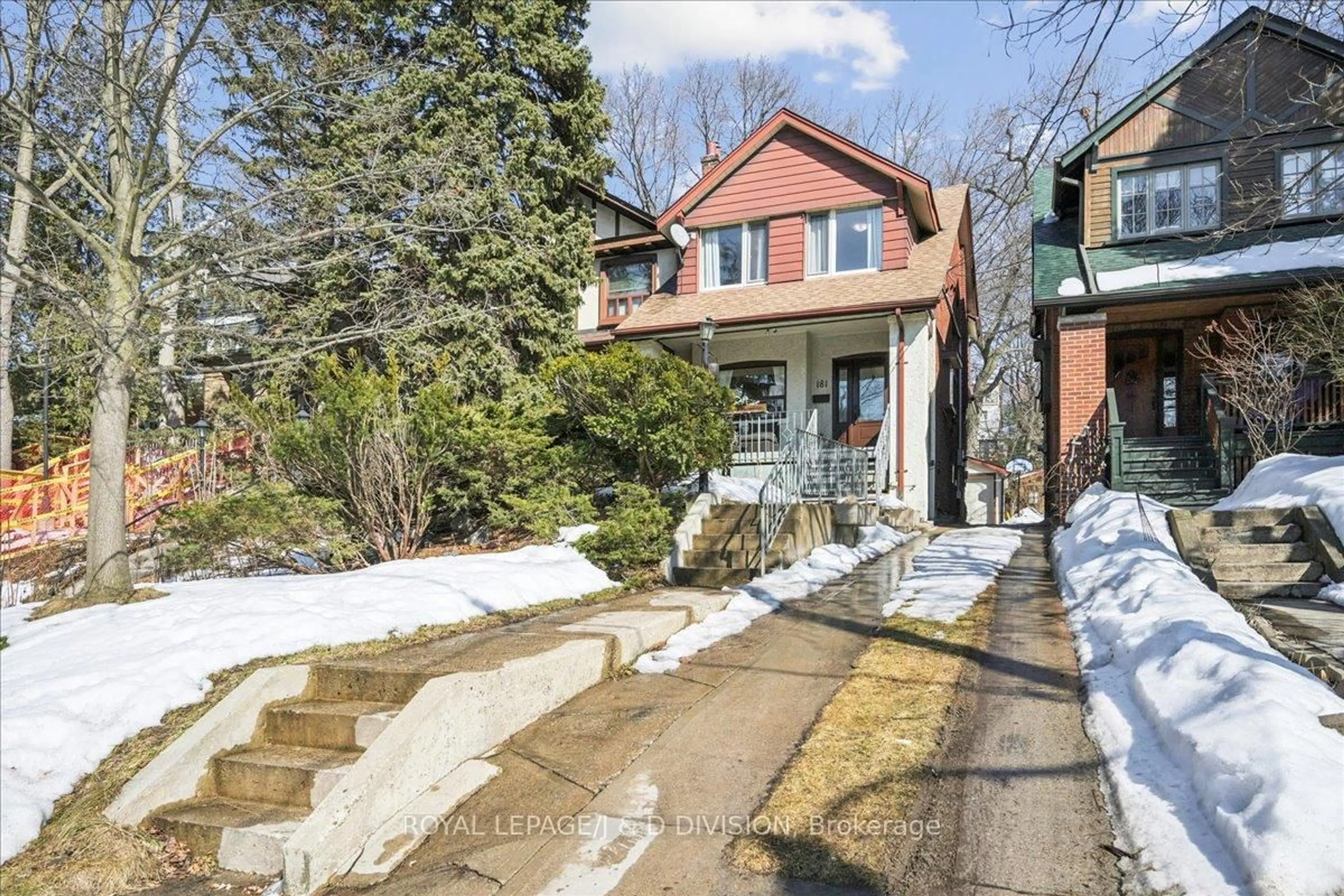Home with brick exterior material, street for 181 Clendenan Ave, Toronto Ontario M6P 2W9