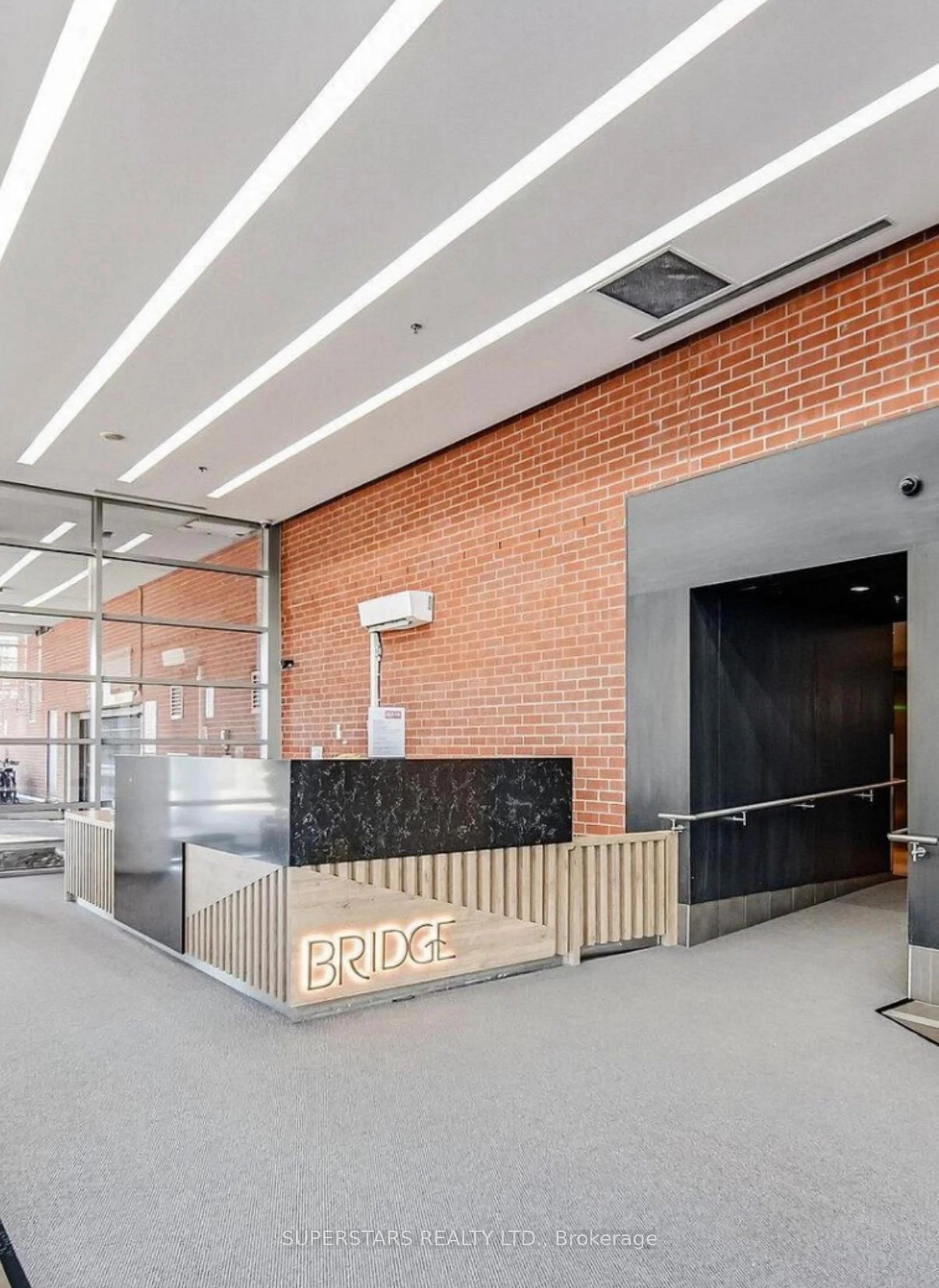 Indoor foyer for 38 Joe Shuster Way #1416, Toronto Ontario M6K 0A5