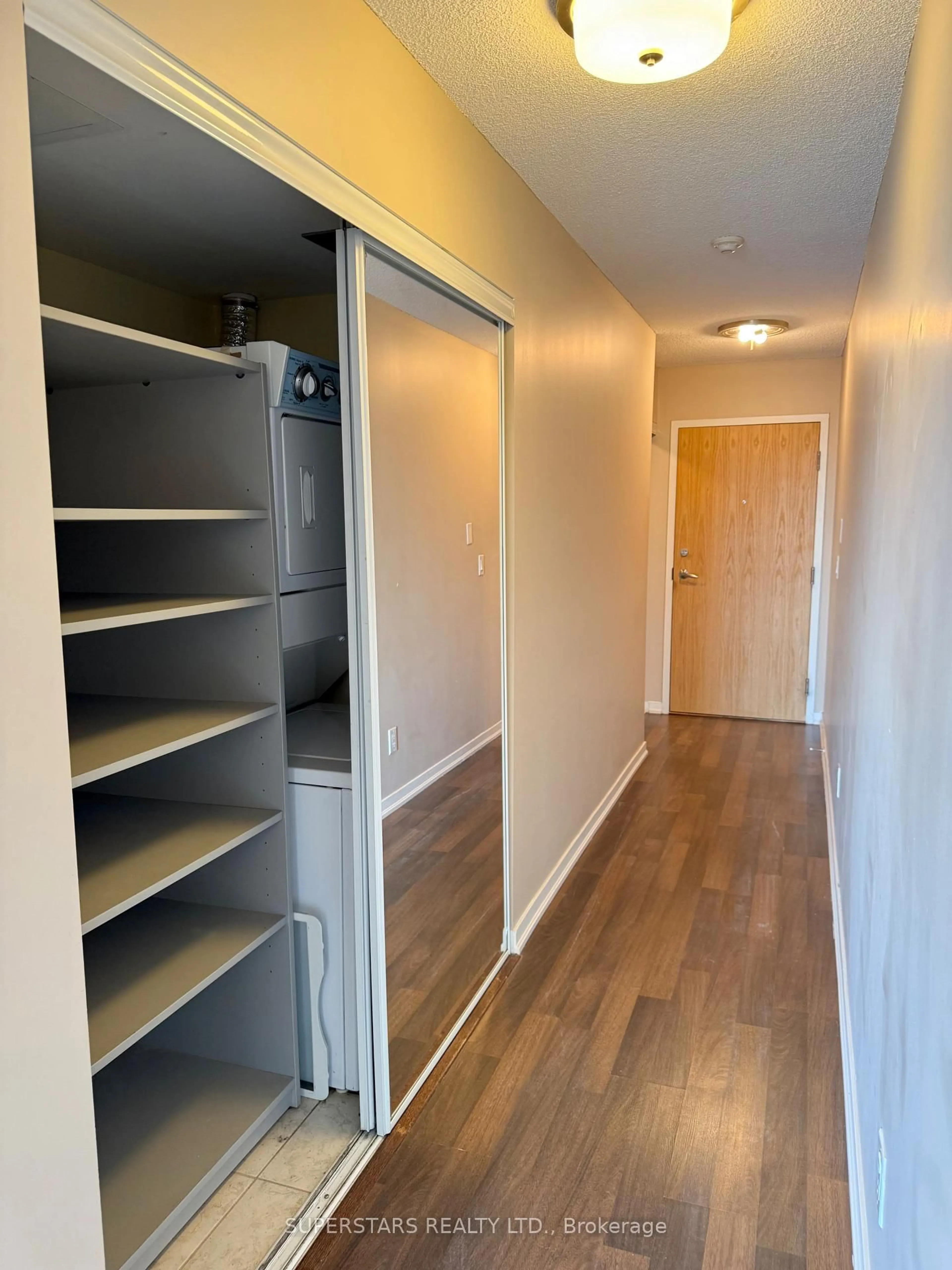 Storage room or clothes room or walk-in closet for 38 Joe Shuster Way #1416, Toronto Ontario M6K 0A5
