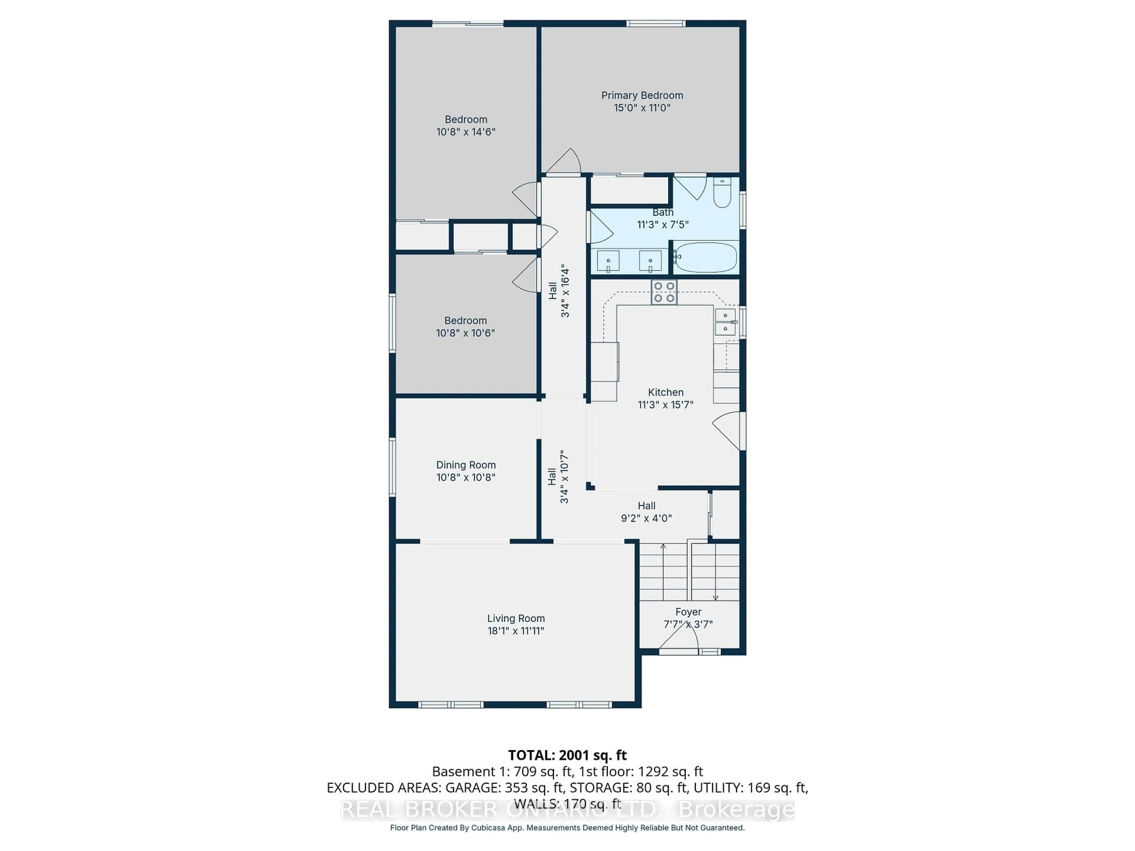 Floor plan for 423 Scott Dr, Orangeville Ontario L9W 4L9