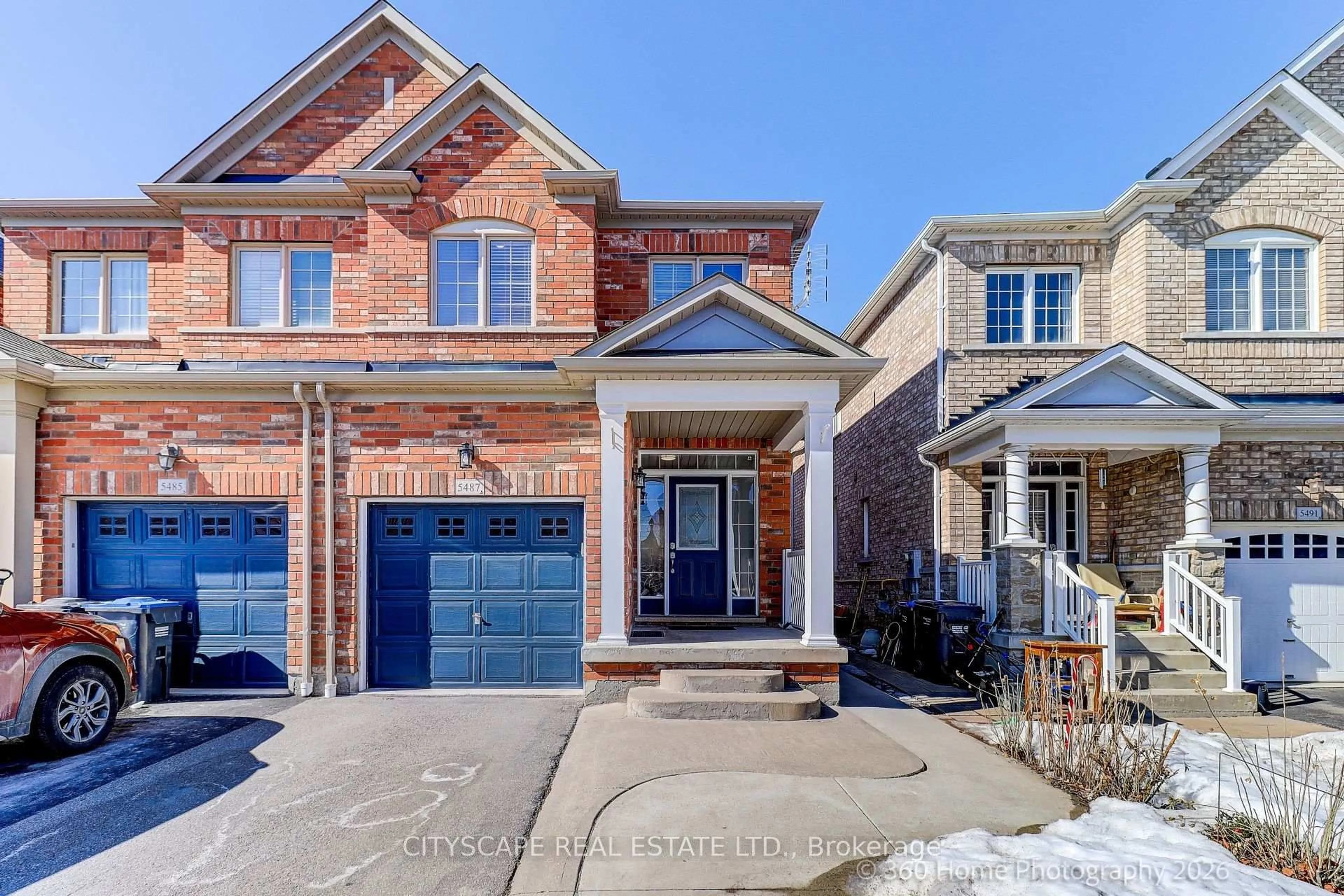 Home with brick exterior material, street for 5487 Fudge Terr, Mississauga Ontario L5M 0M9