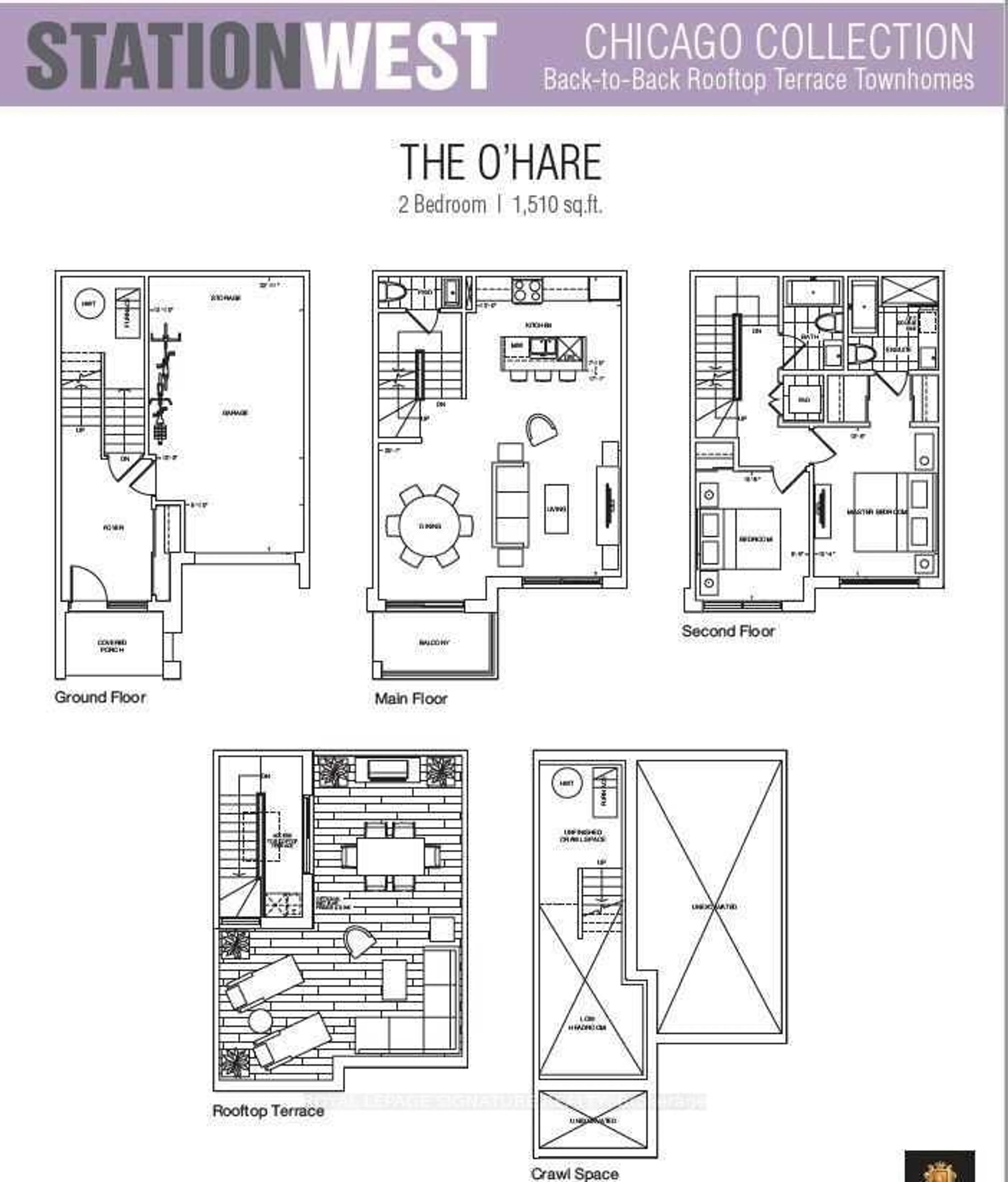 Floor plan for 1121 Cooke Blvd #3, Burlington Ontario L7T 0C4