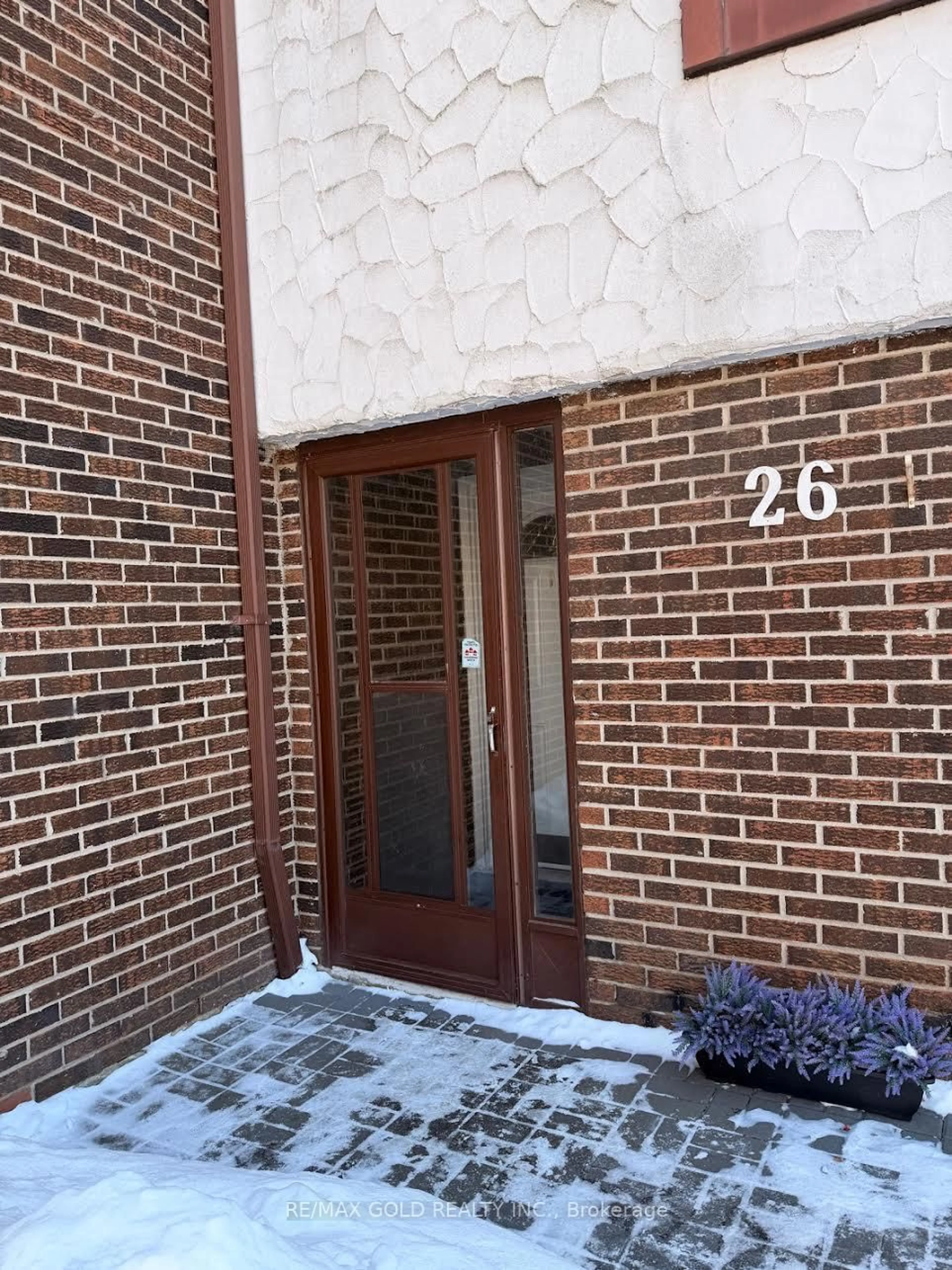 Home with brick exterior material, street for 7707 Darcel Ave #26, Mississauga Ontario L4T 3W9