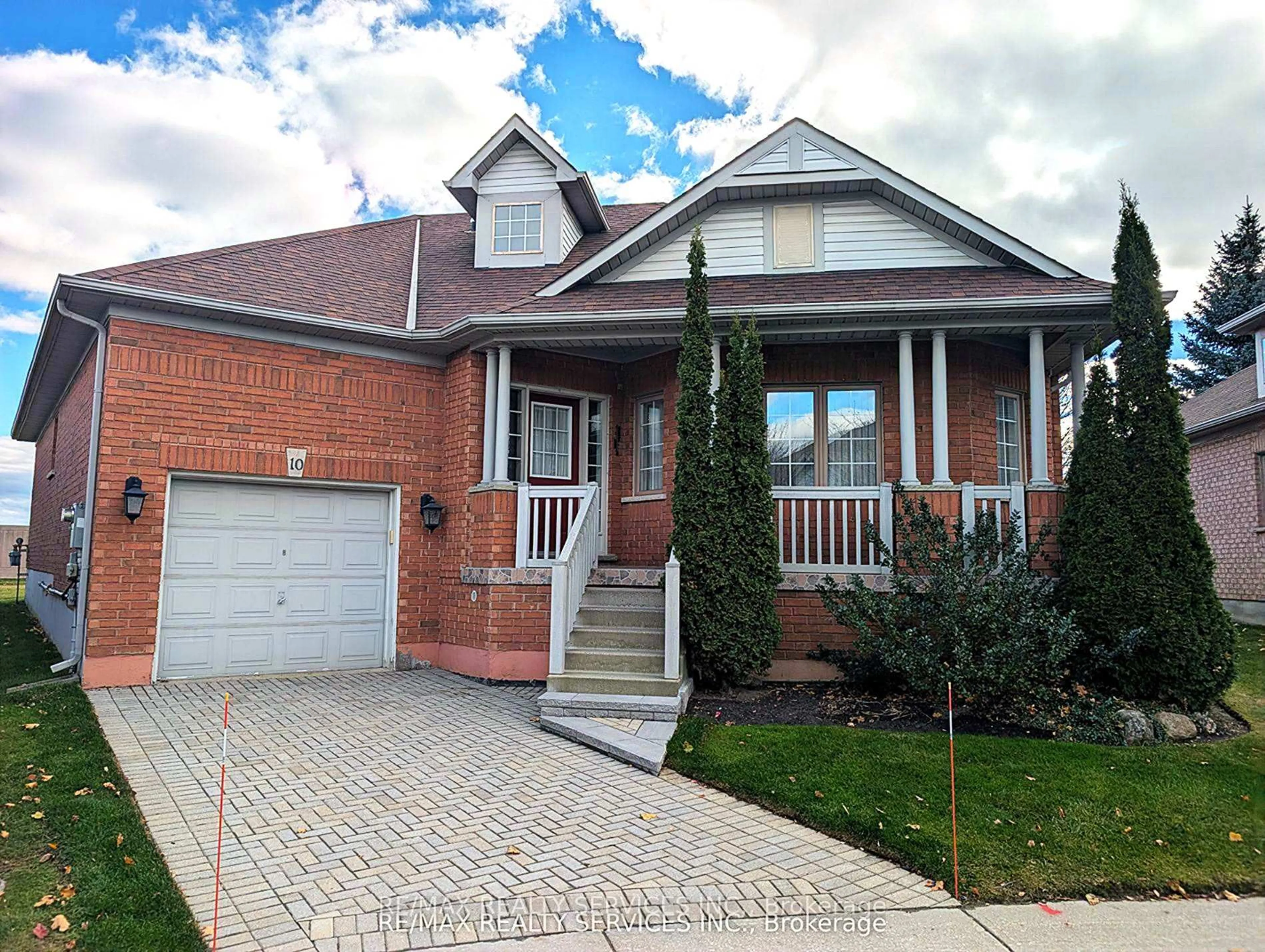 Home with brick exterior material, street for 10 Orchard Park Gate, Brampton Ontario L6R 1W5