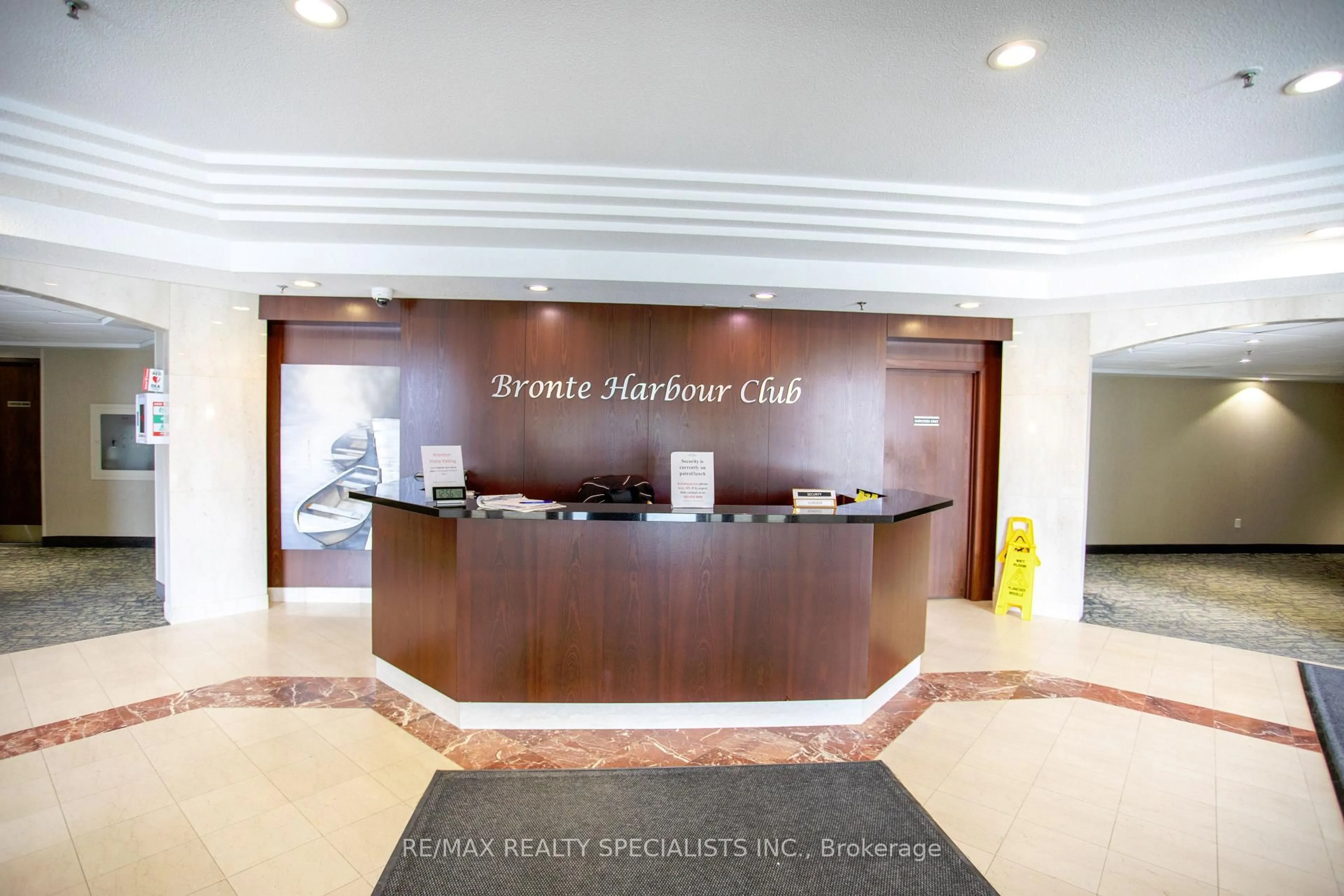 Lobby for 2511 Lakeshore Rd #708, Oakville Ontario L6L 6L9