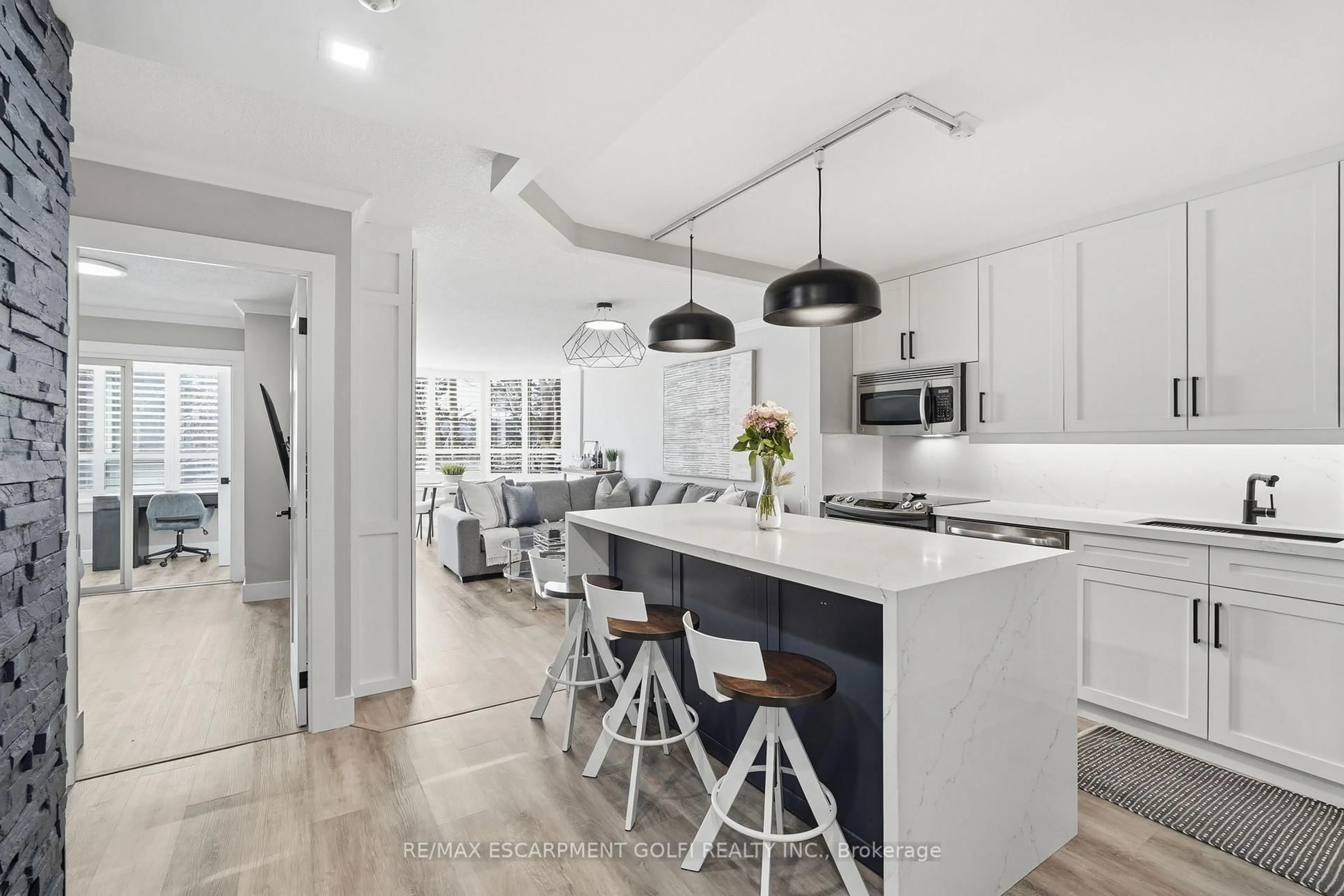 Open concept kitchen, unknown for 1270 Maple Crossing Blvd #208, Burlington Ontario L7S 2J3