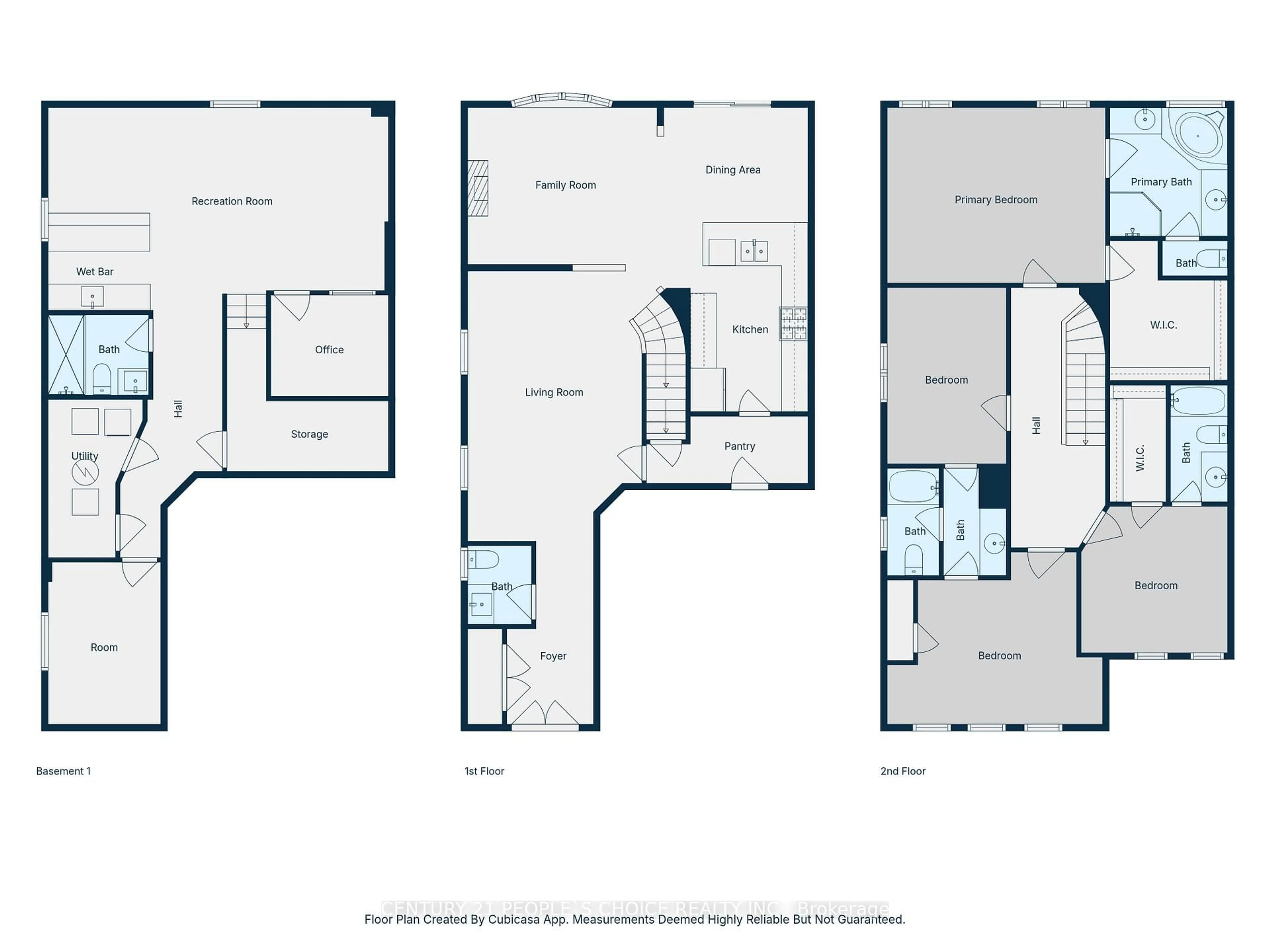 Floor plan for 188 Bonnieglen Farm Blvd, Caledon Ontario L7C 4C1