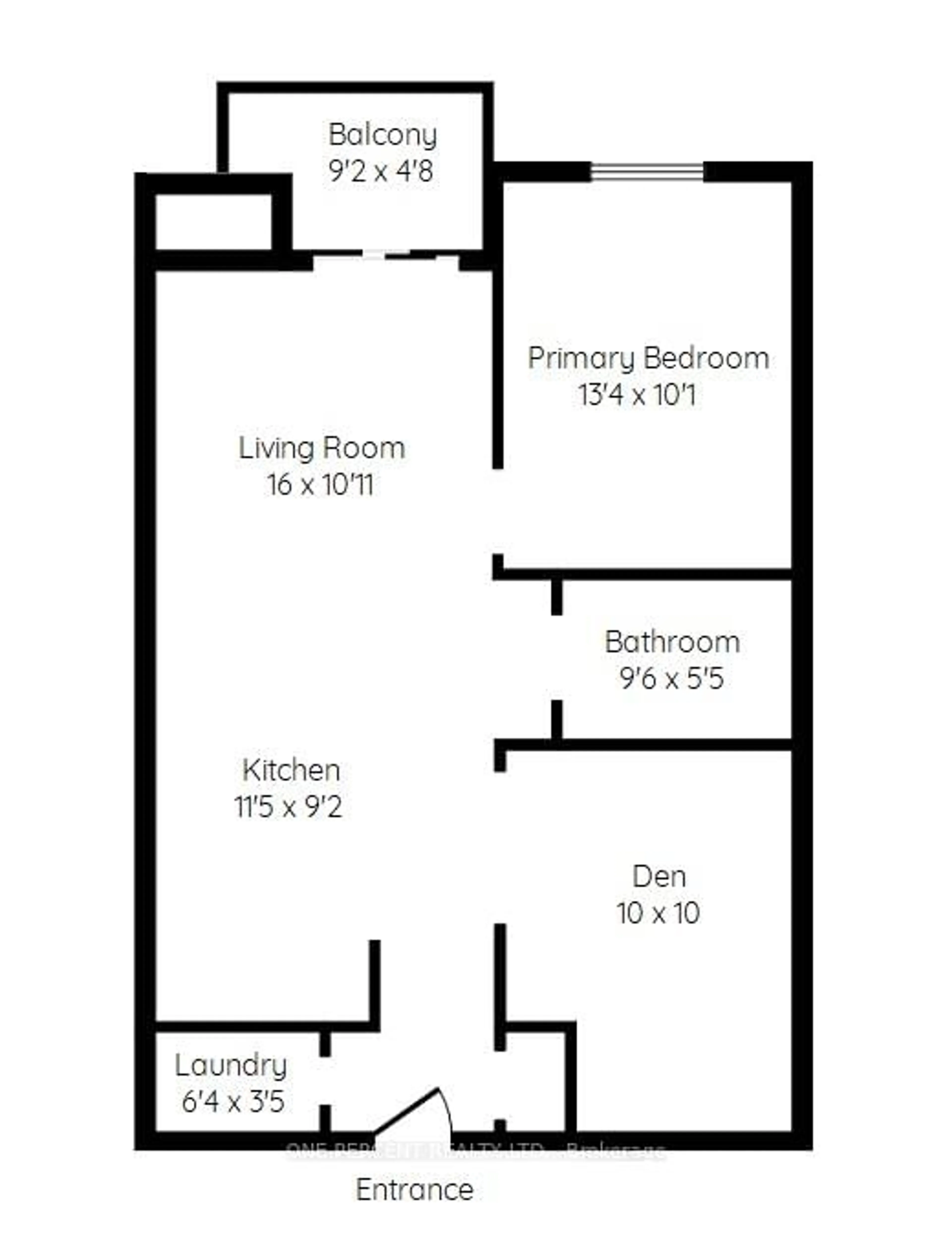 Floor plan for 5317 Upper Middle Rd #231, Burlington Ontario L7L 0G8