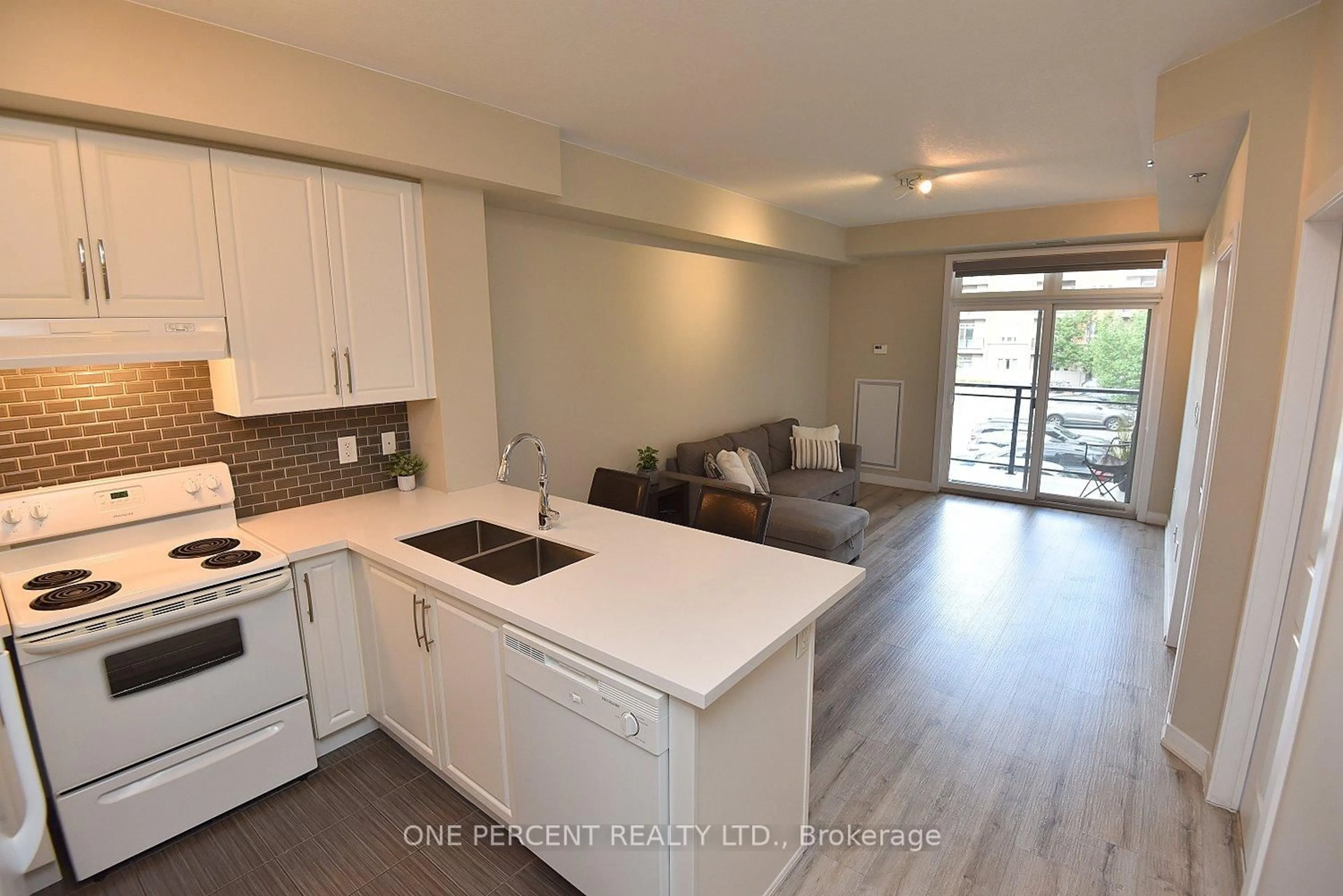 Open concept kitchen, unknown for 5317 Upper Middle Rd #231, Burlington Ontario L7L 0G8