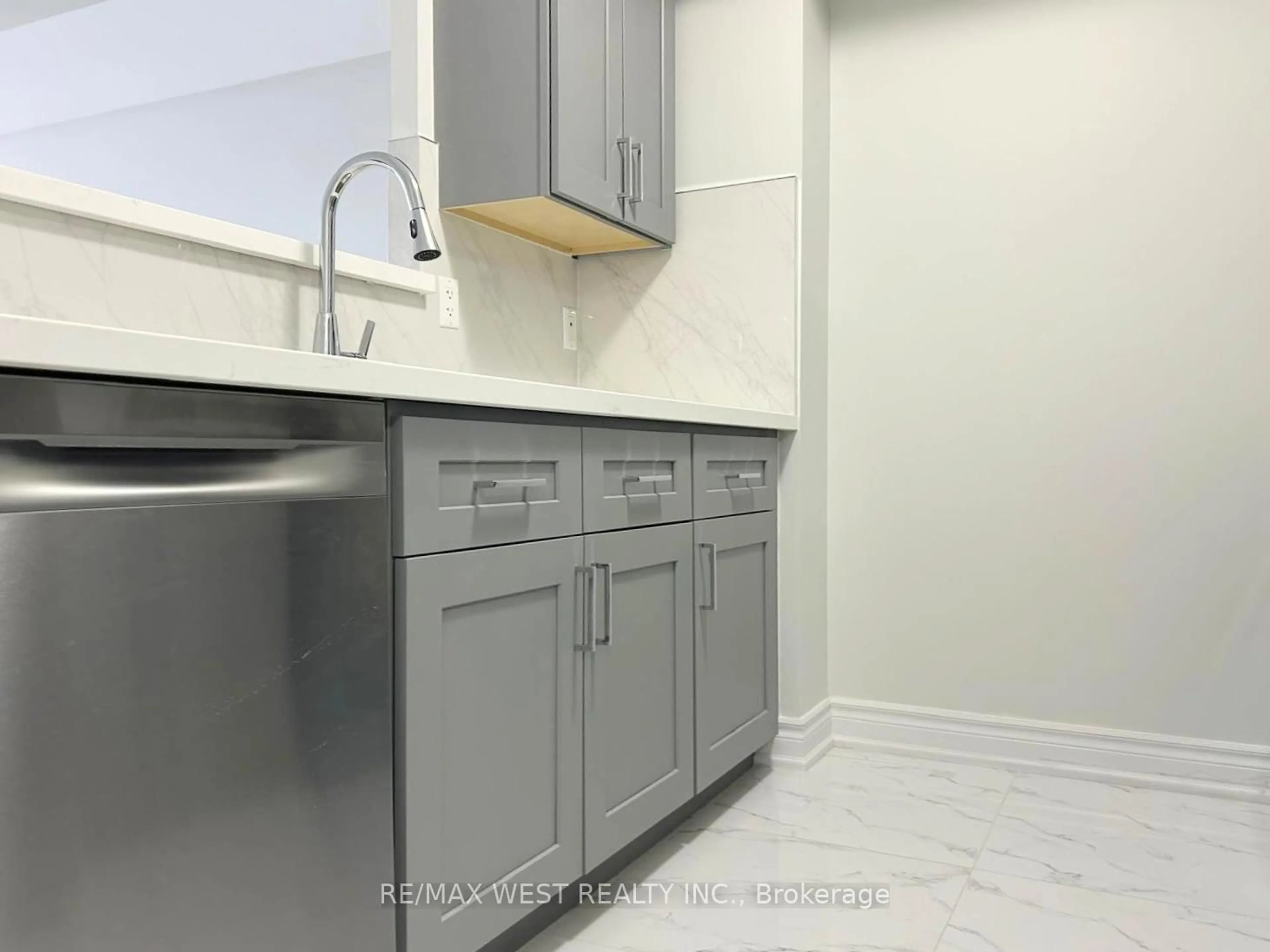 Standard kitchen, ceramic/tile floor for 700 Humberwood Blvd #529, Toronto Ontario M9W 7J4