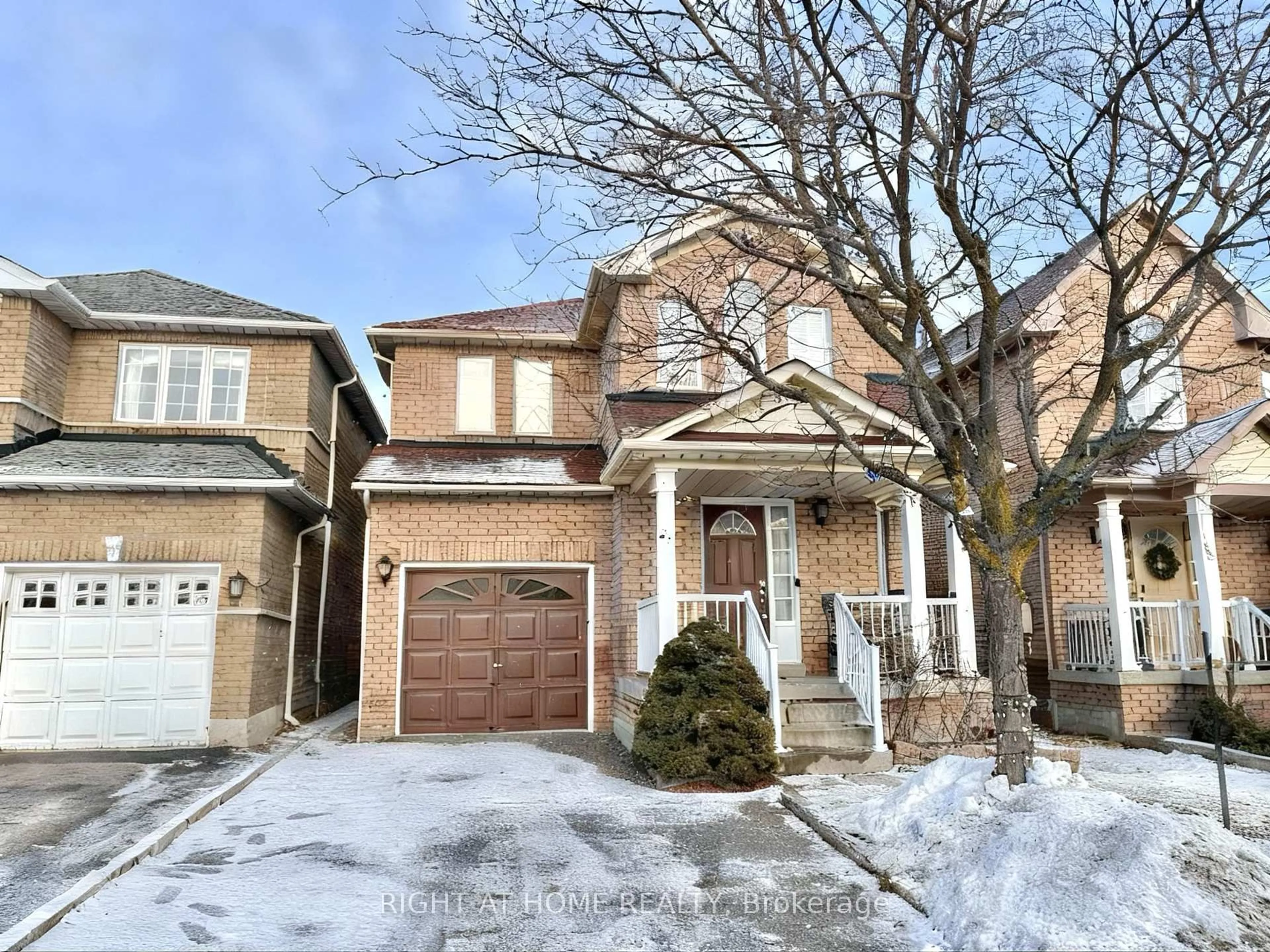 Home with brick exterior material, street for 37 Oakmeadow Dr, Brampton Ontario L7A 2M1