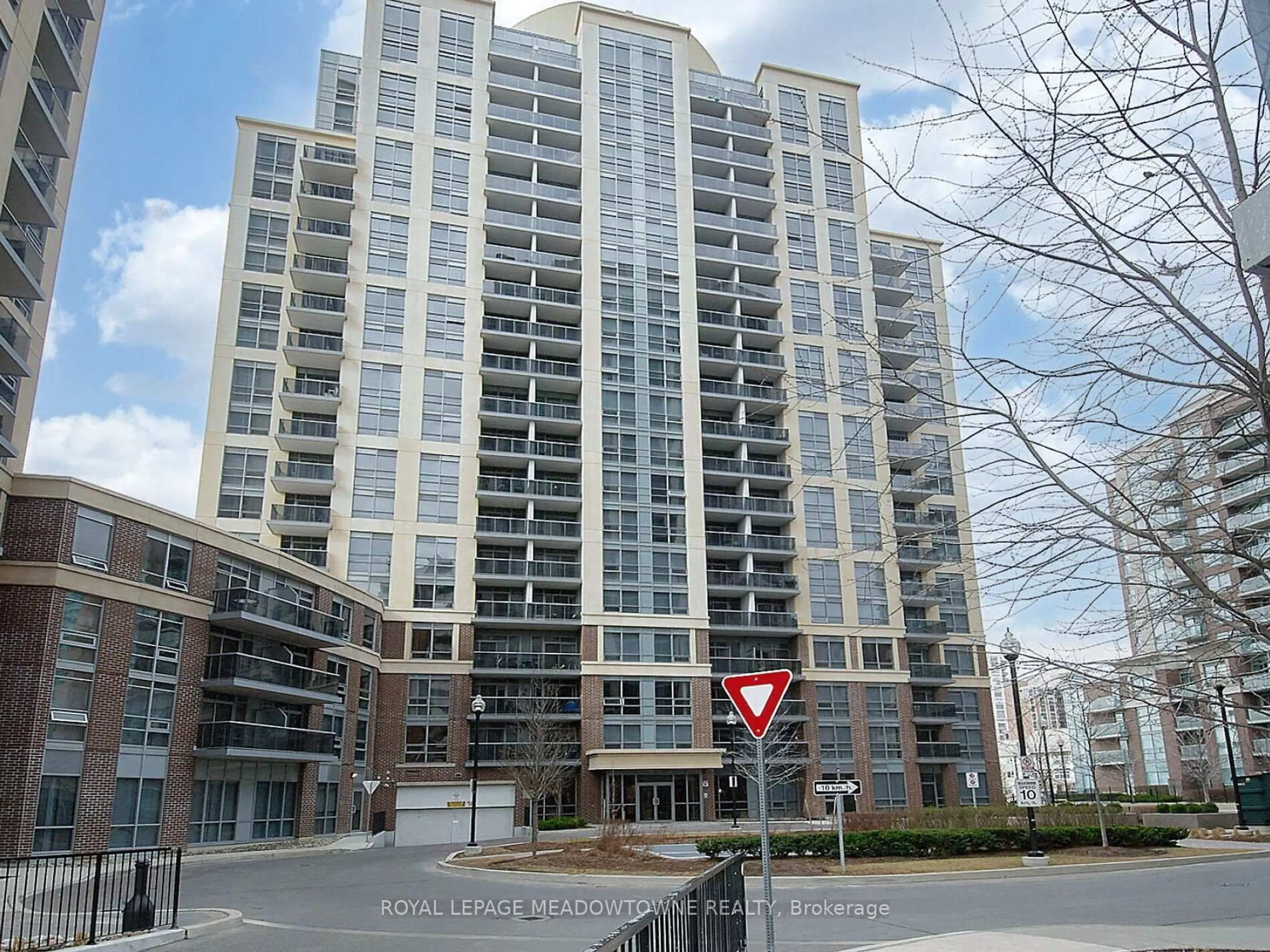 A pic from outside/outdoor area/front of a property/back of a property/a pic from drone, unknown for 1 Michael Power Pl ##1808, Toronto Ontario M9A 0A1