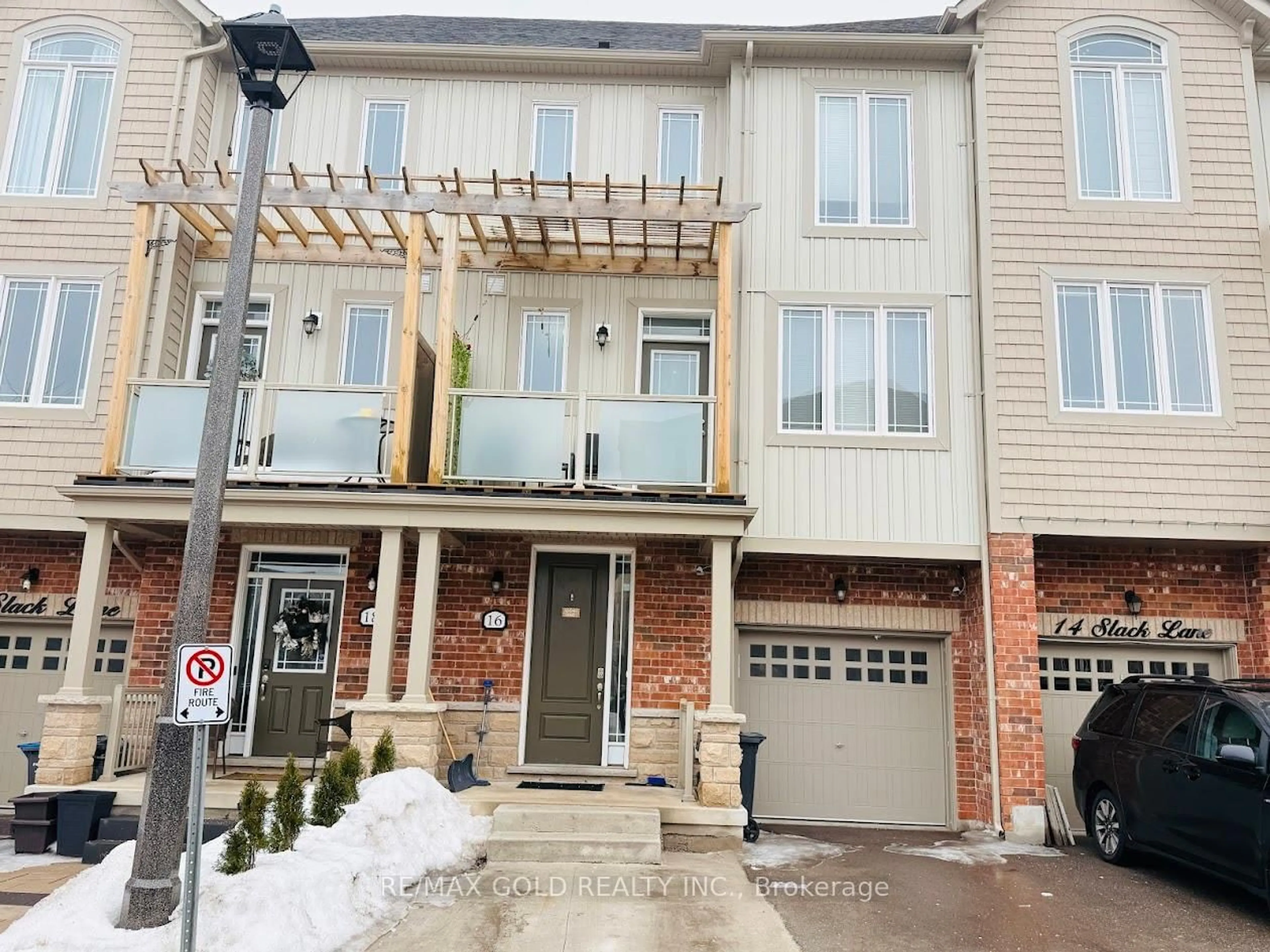 Home with brick exterior material, street for 16 Slack Lane, Caledon Ontario L7C 4H2