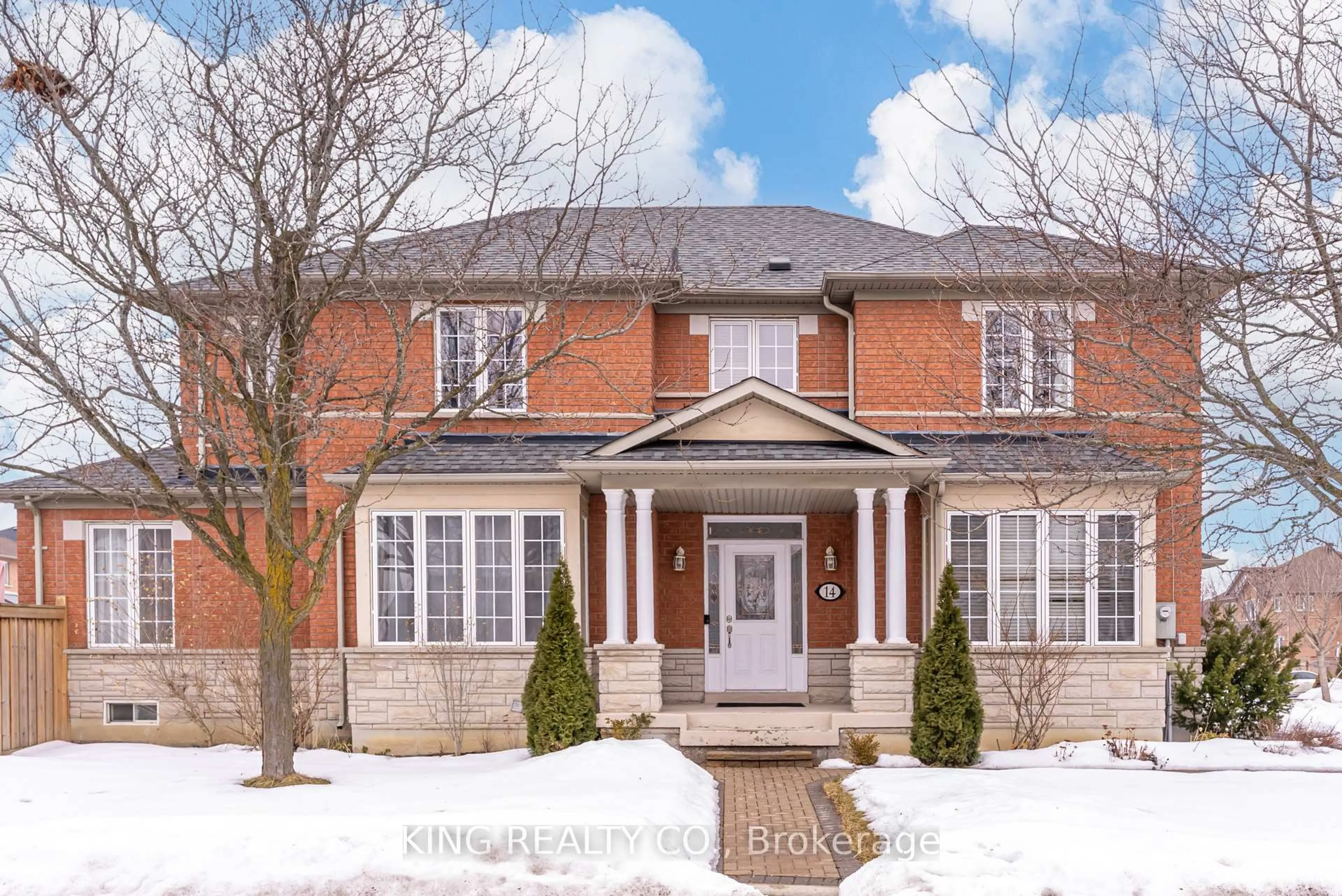 Home with brick exterior material, street for 14 Martineau Rd, Brampton Ontario L6P 1H2