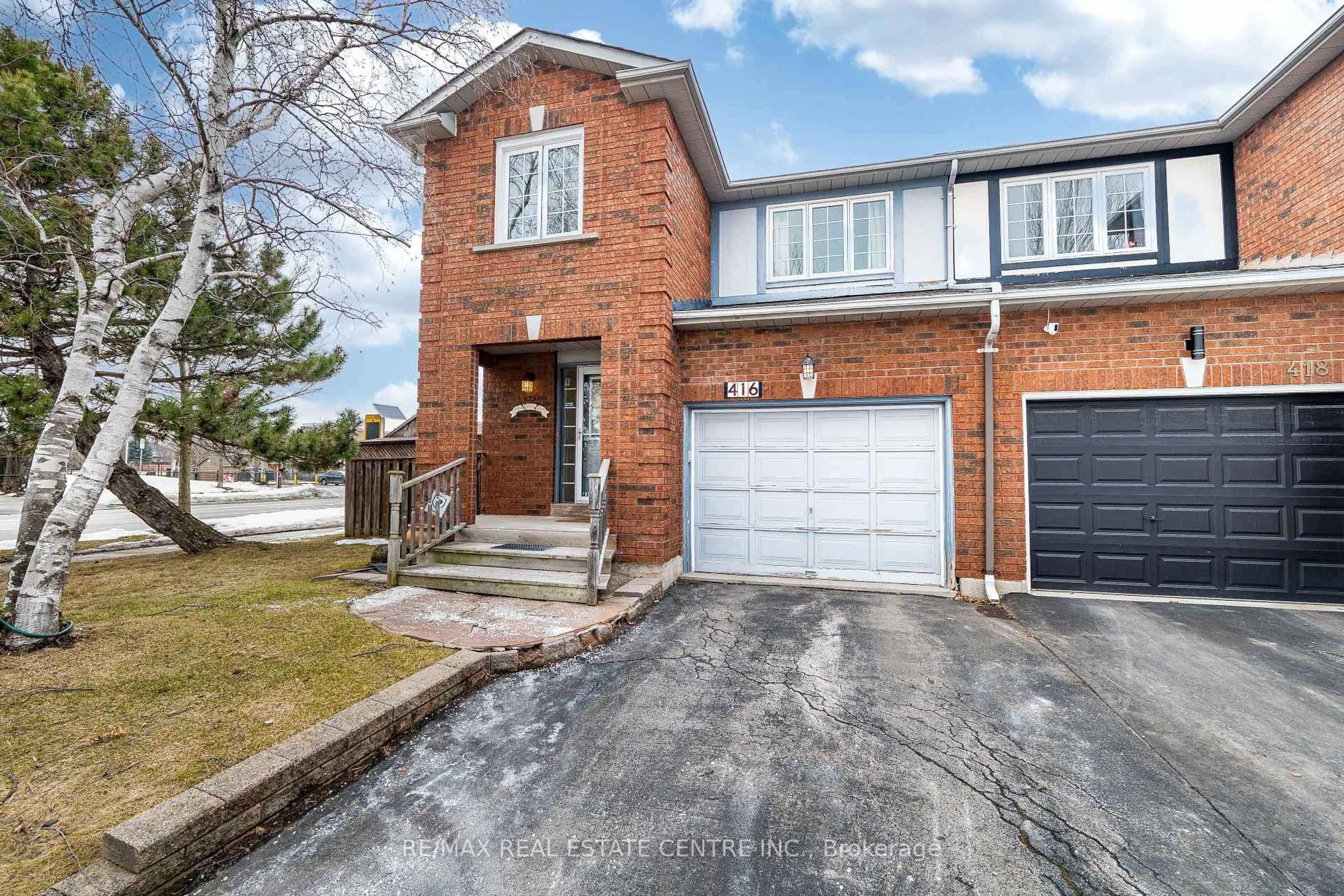 Home with brick exterior material, street for 416 Marlatt Dr, Oakville Ontario L6H 5X5