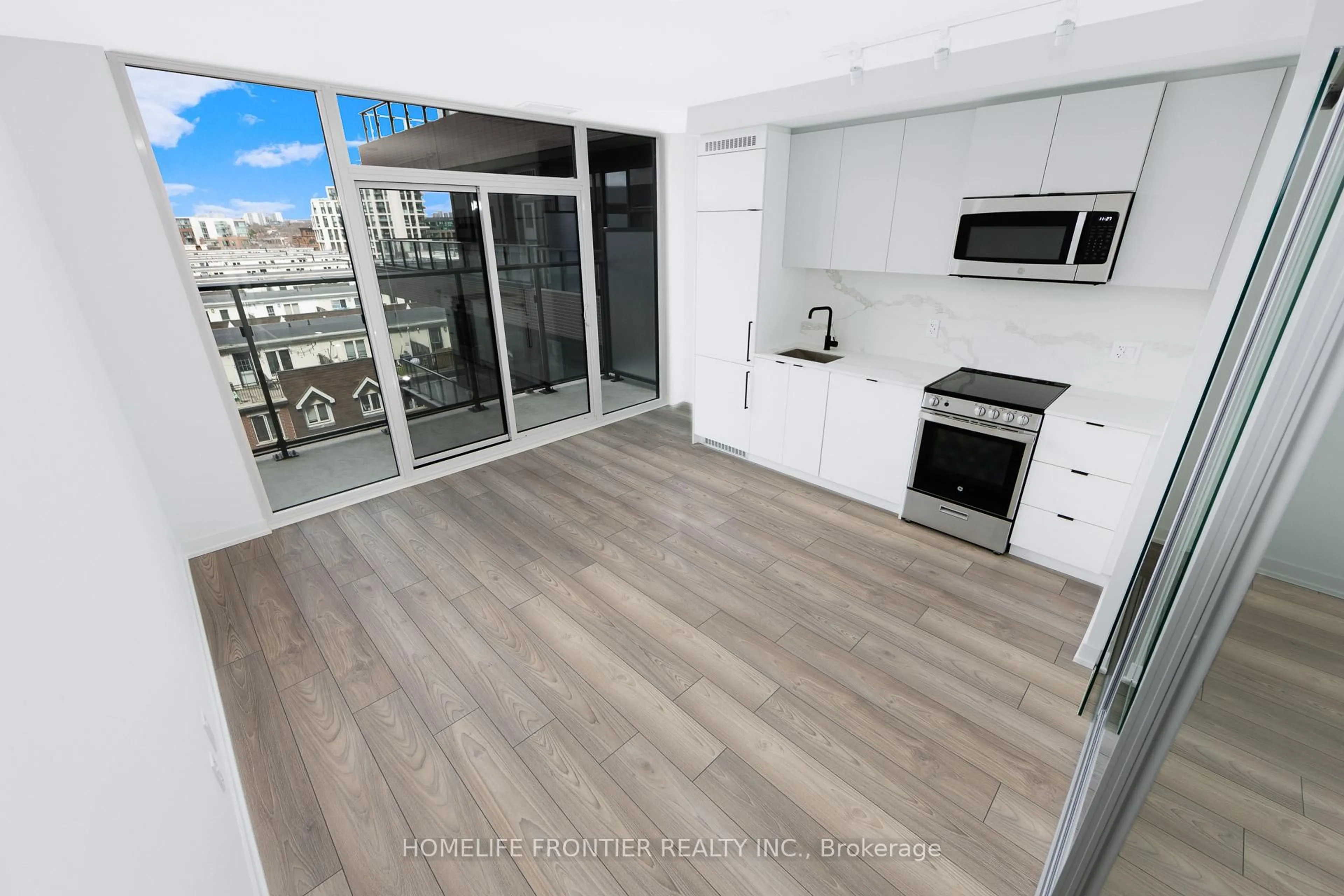 Open concept kitchen, unknown for 285 Dufferin St #505, Toronto Ontario M6K 1E6