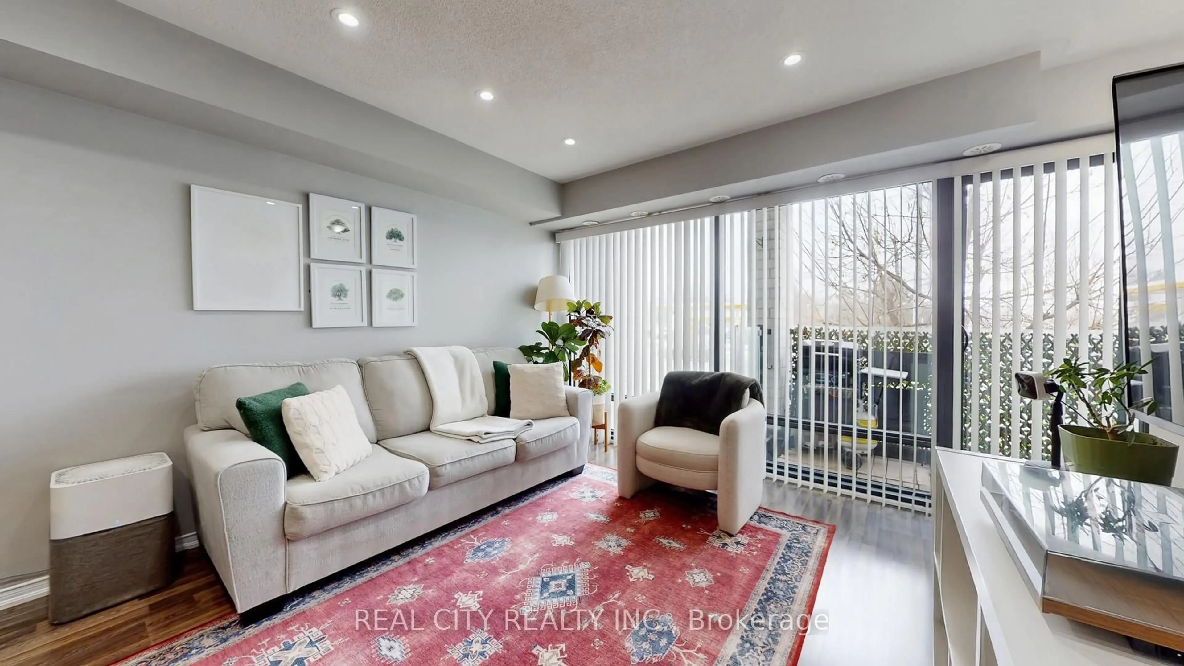 Living room with furniture, unknown for 142 Widdicombe Hill Blvd #511, Toronto Ontario M9R 0A9