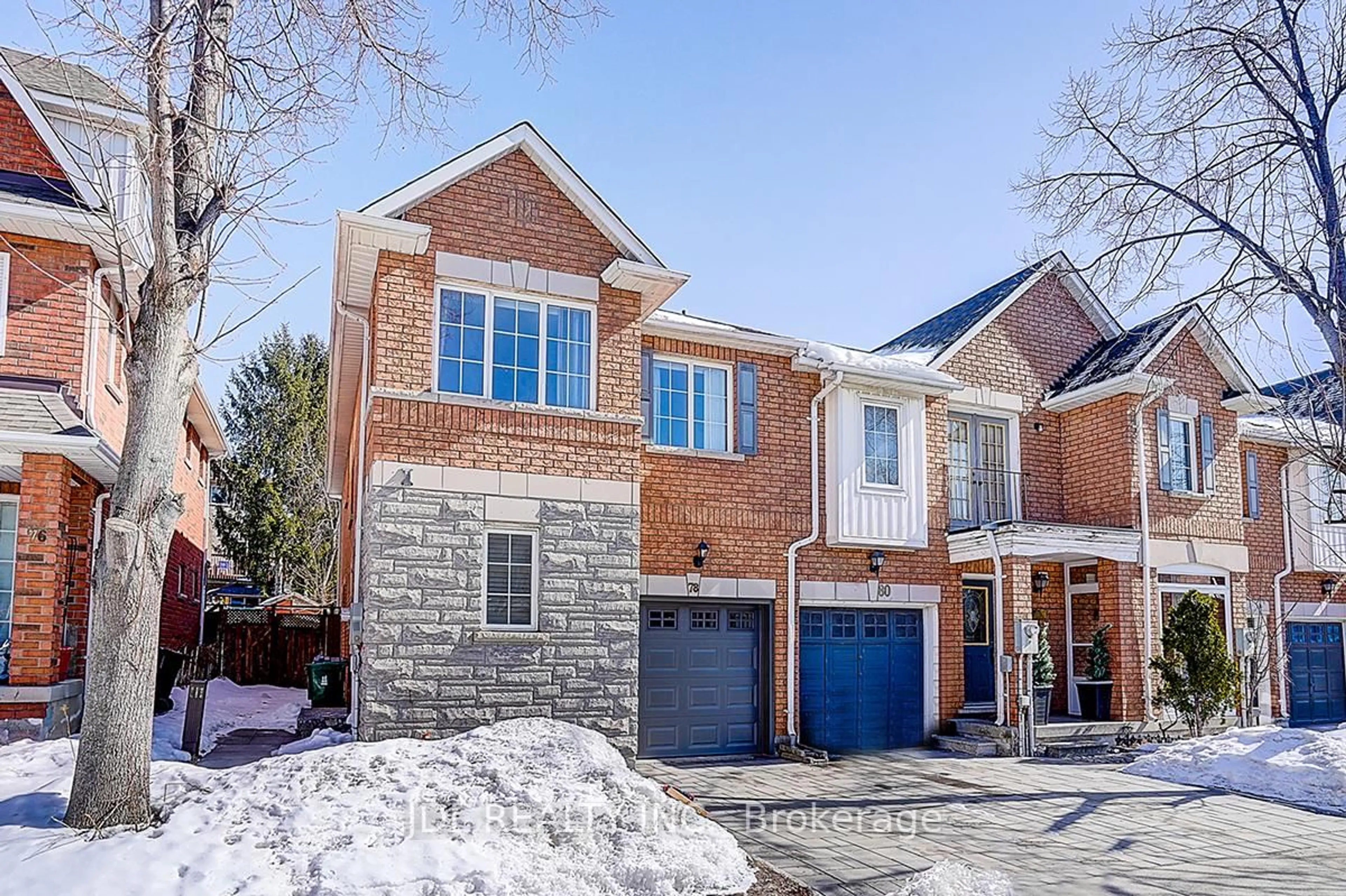 Home with brick exterior material, street for 78 Norman Wesley Way, Toronto Ontario M3M 3H4