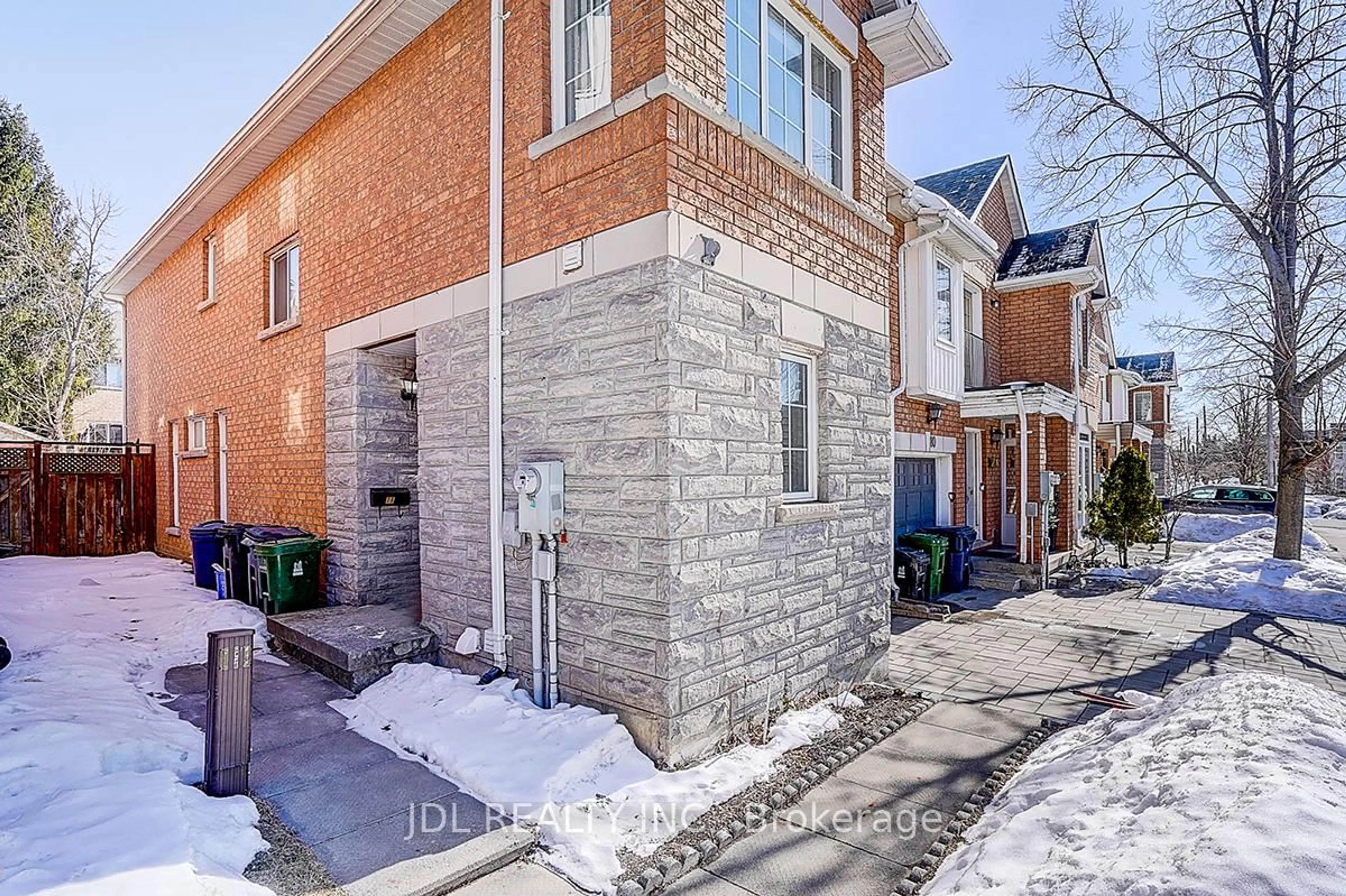 Home with brick exterior material, street for 78 Norman Wesley Way, Toronto Ontario M3M 3H4