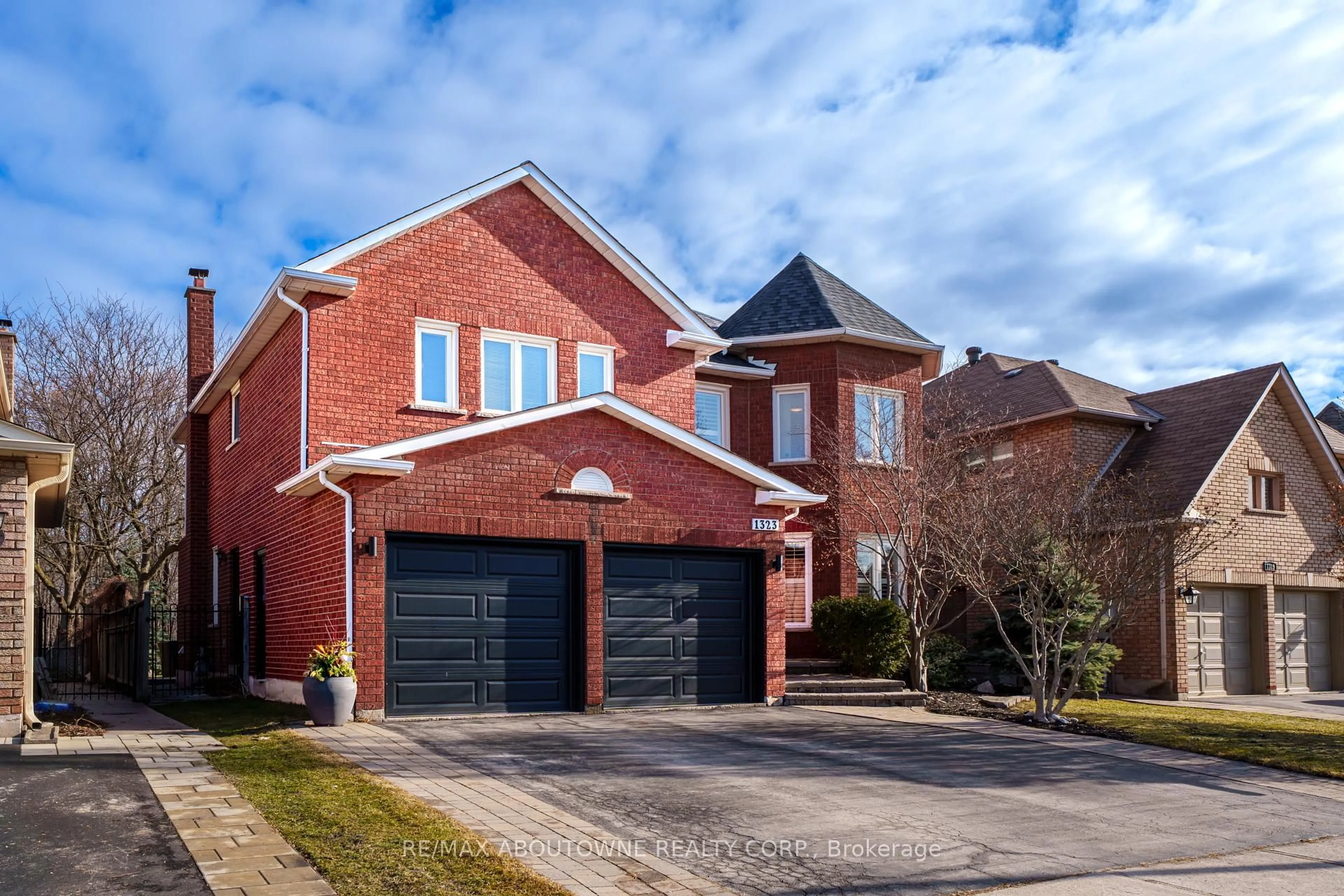Home with brick exterior material, street for 1323 Blackburn Dr, Oakville Ontario L6M 2X9