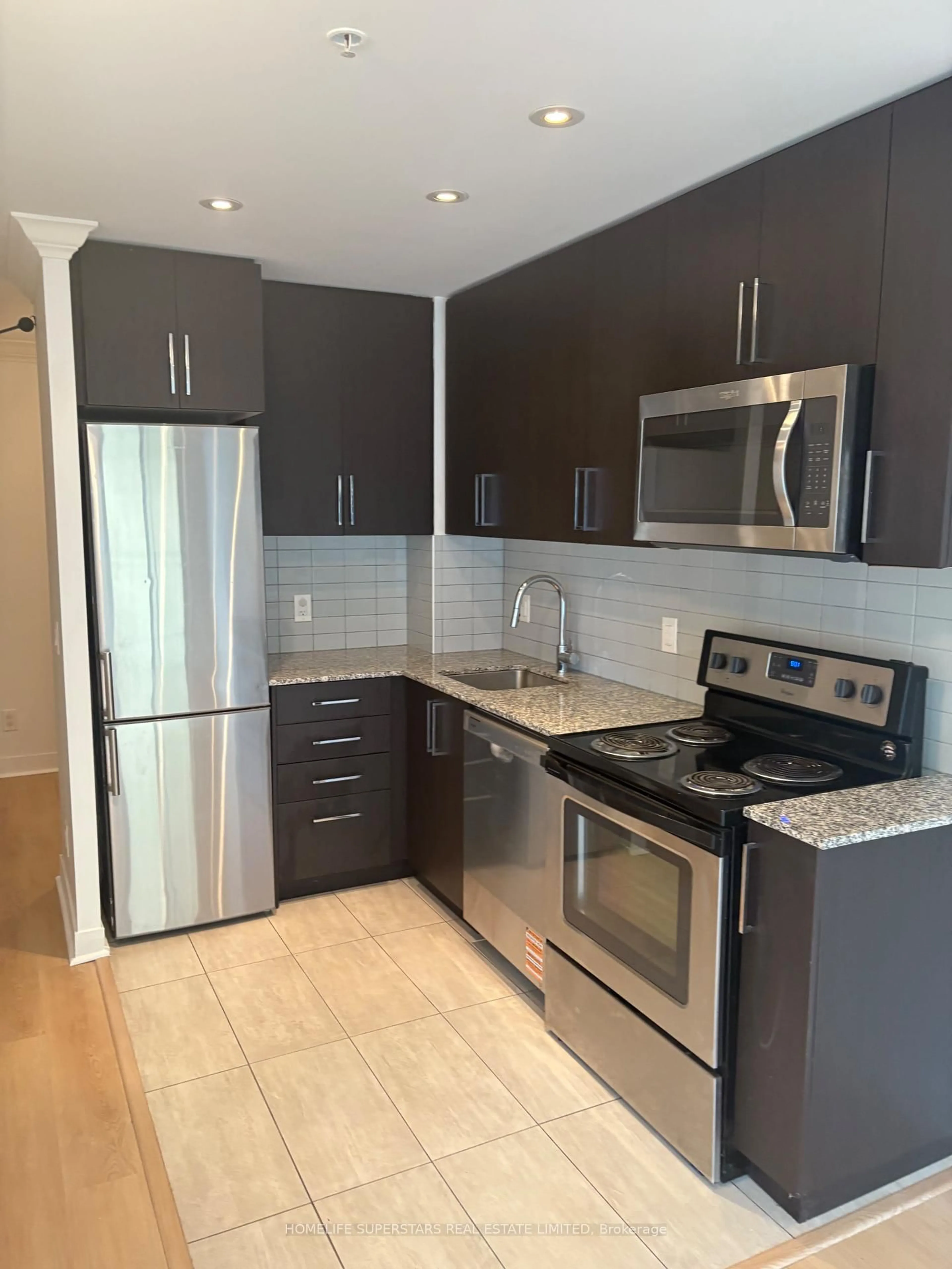 Standard kitchen, unknown for 840 Queens Plate Dr #501, Toronto Ontario M9W 0E7