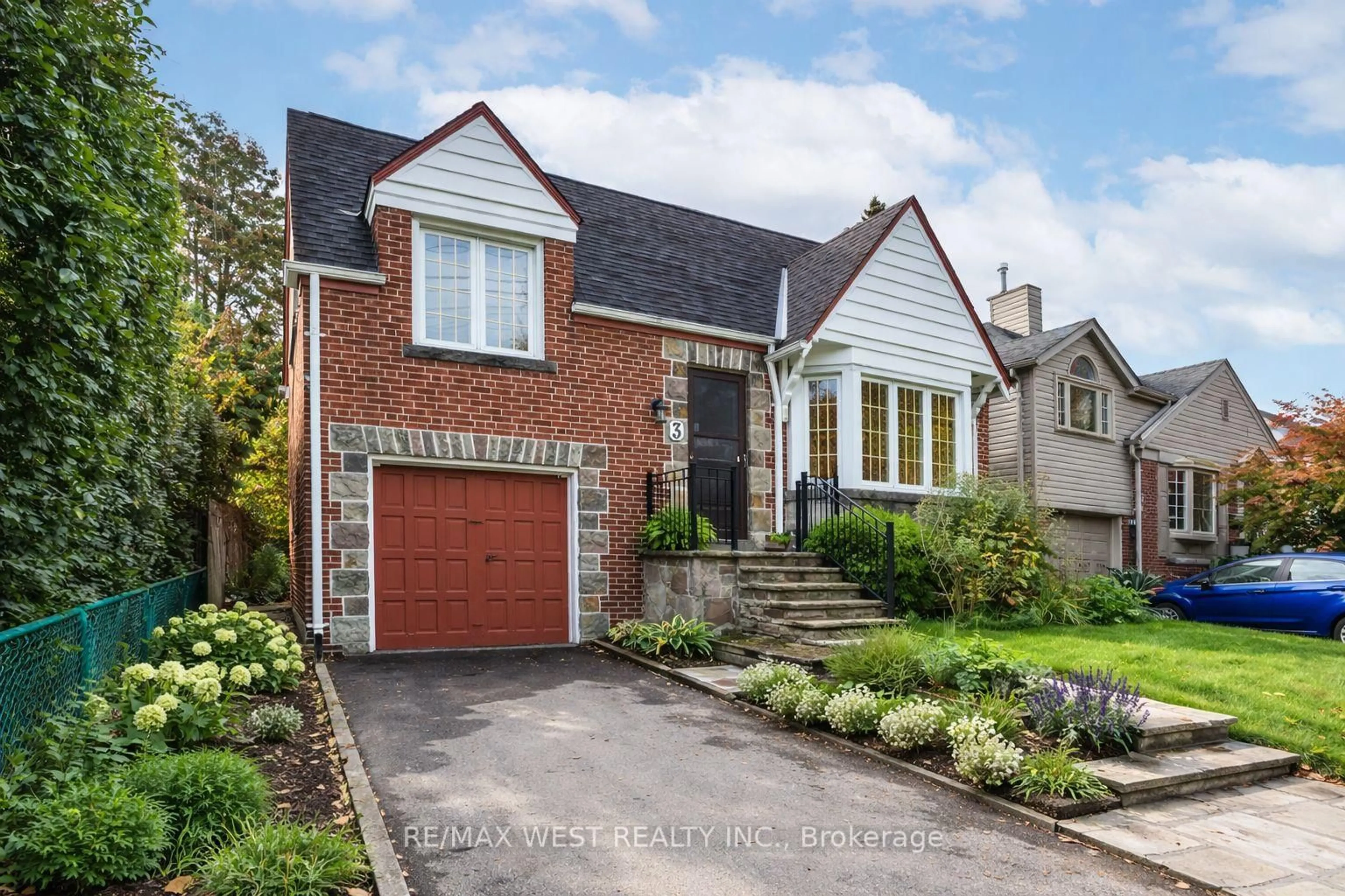 Home with brick exterior material, street for 3 Glenroy Ave, Toronto Ontario M8Y 2L9