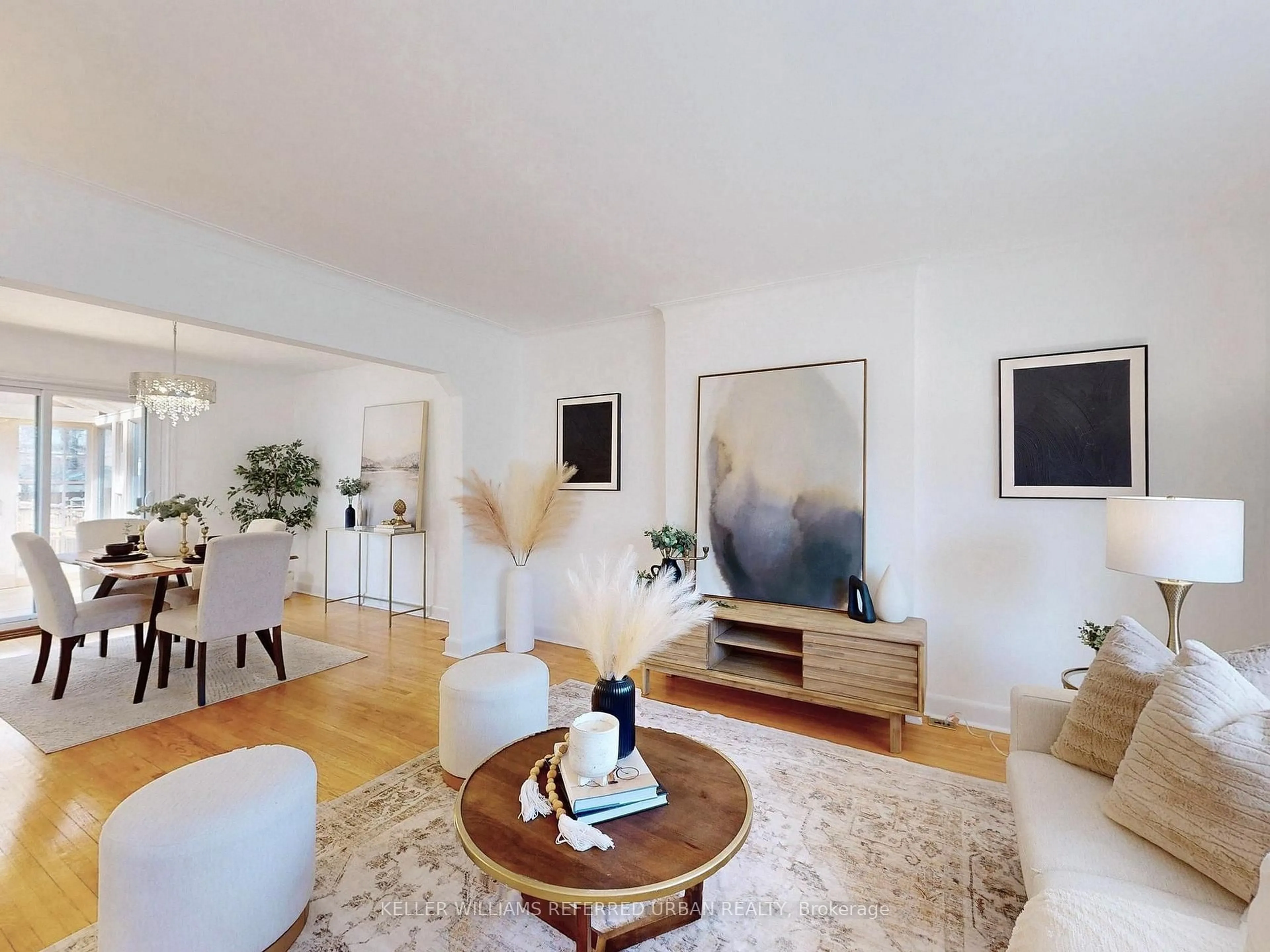 Living room with furniture, unknown for 36 Connorvale Ave, Toronto Ontario M8W 4A1